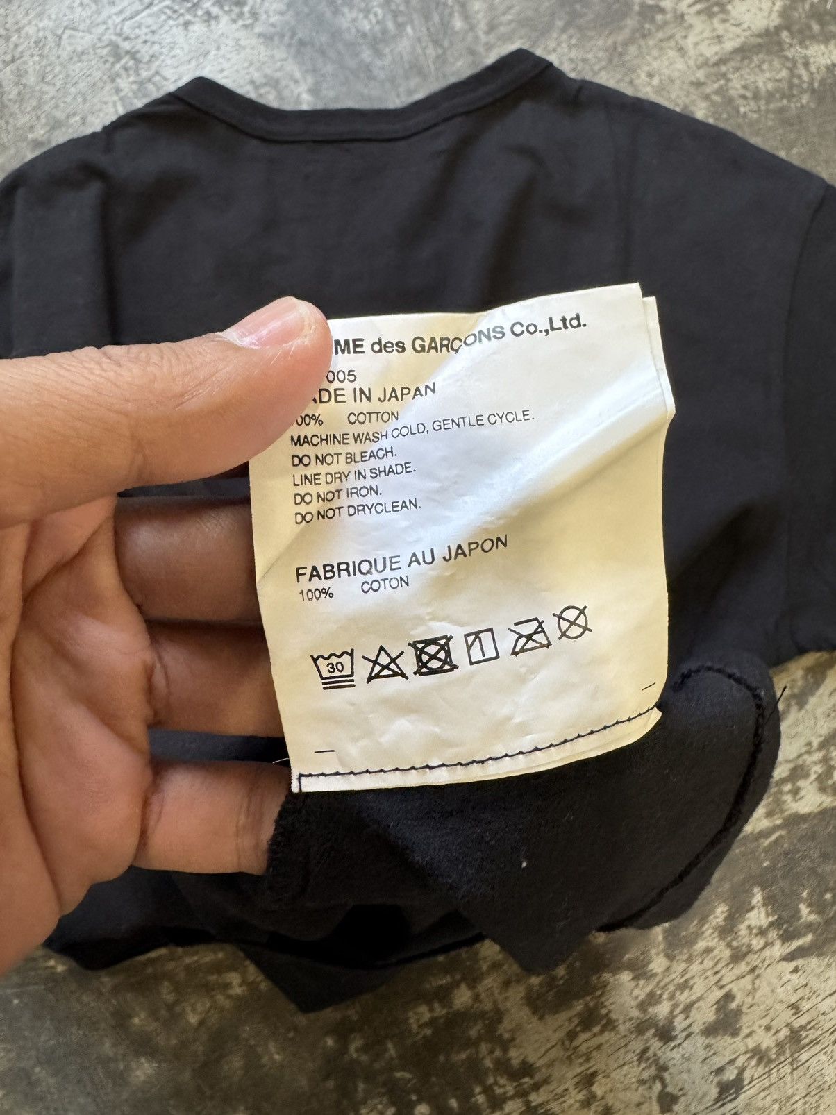 CDG by Comme des Garcons CDG COMME DES GARCONS T SHIRT Size US M / EU 48-50 / 2 - 8 Thumbnail