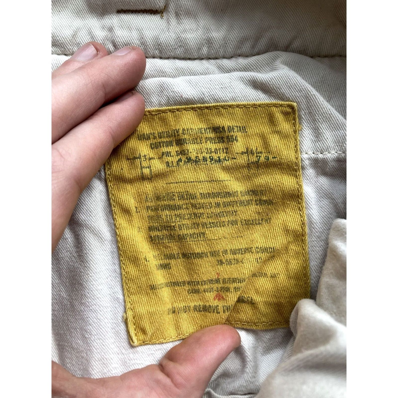 Polo Ralph Lauren VINTAGE Polo Ralph Lauren Cargo Shorts Mens 40 Beige Cotton Flat Front Pockets 90s Army Baggy Size US L / EU 52-54 / 3 - 4 Thumbnail