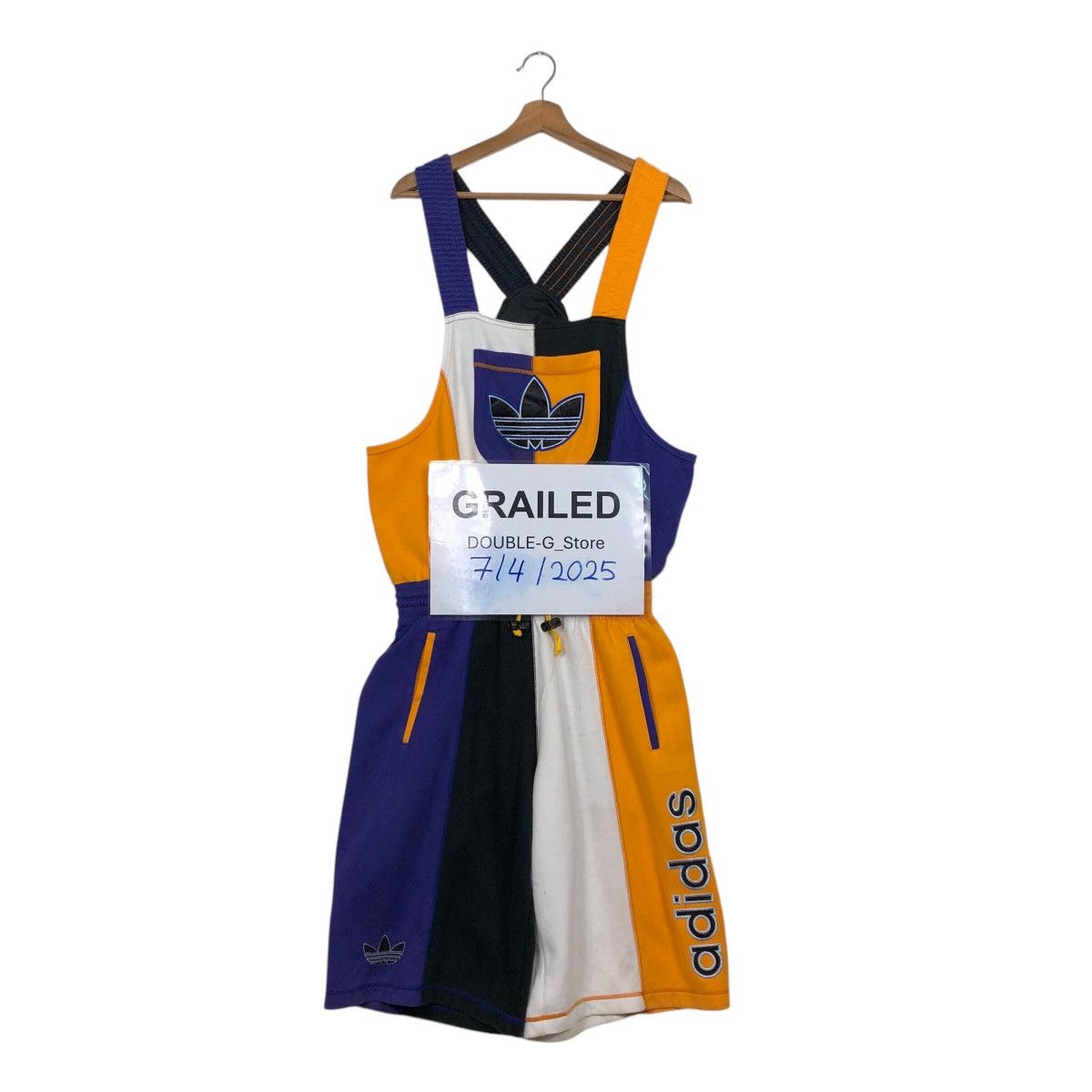 Adidas 📌For Kids Boys And Girl Vintage Adidas Jumpsuit Big Logo Size 28" / US 6 / IT 42 - 1 Thumbnail