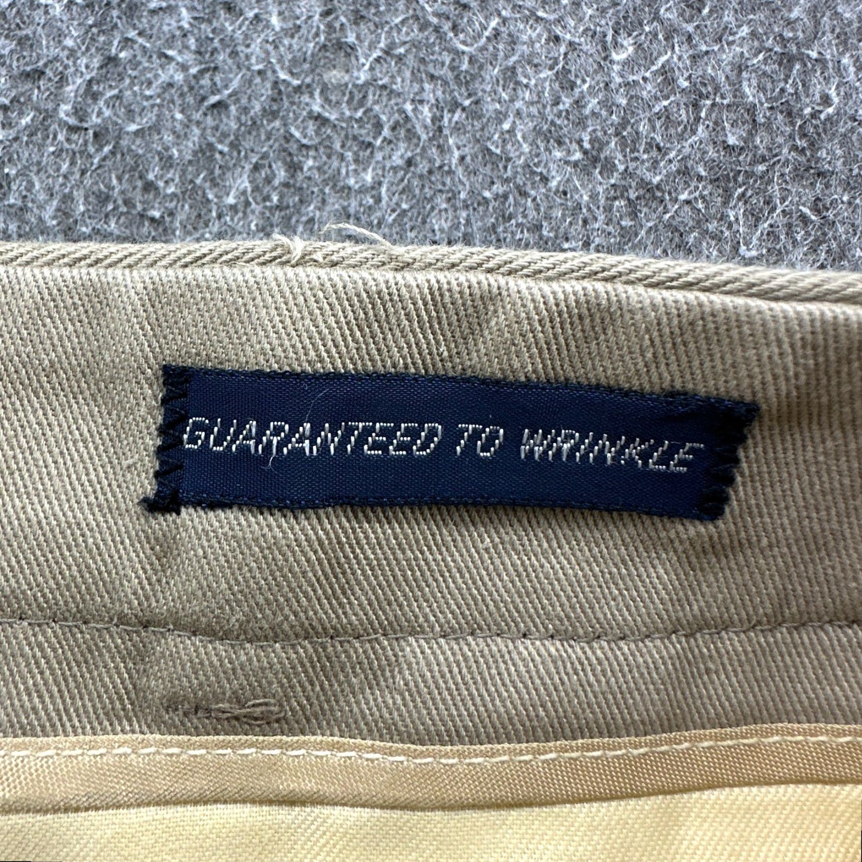 Polo Ralph Lauren VINTAGE Polo Ralph Lauren Pants Mens 34x30 Beige Chino Relaxed Pleated 80s 90s Size US S / EU 44-46 / 1 - 5 Thumbnail