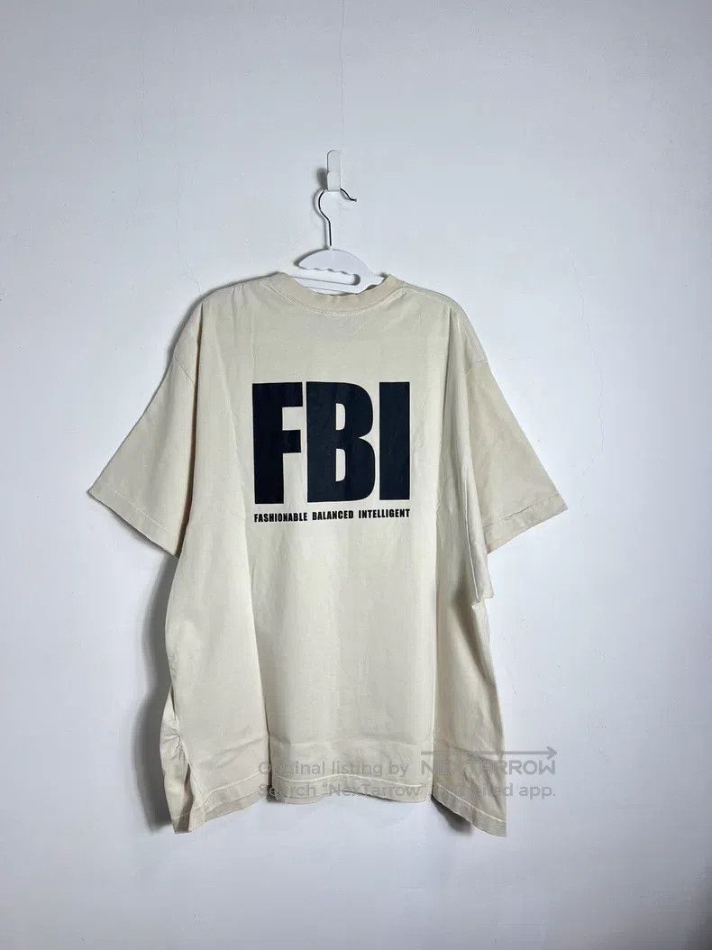 Balenciaga FBI Khaki Short Sleeve