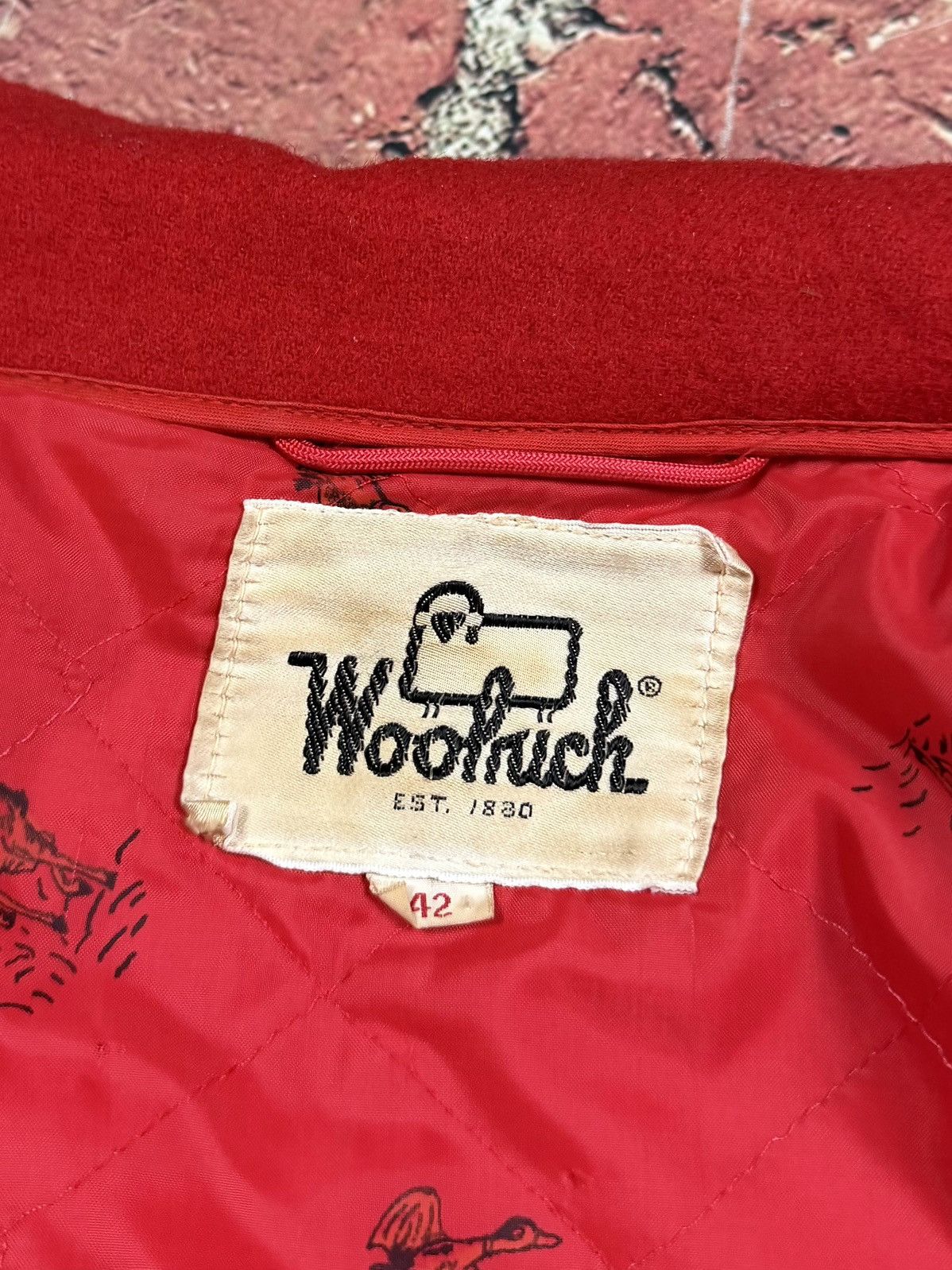 Woolrich Woolen Mills Vintage 70s Woolrich Mackinaw Cruiser Wool Jacket Field Coat Size US L / EU 52-54 / 3 - 11 Thumbnail