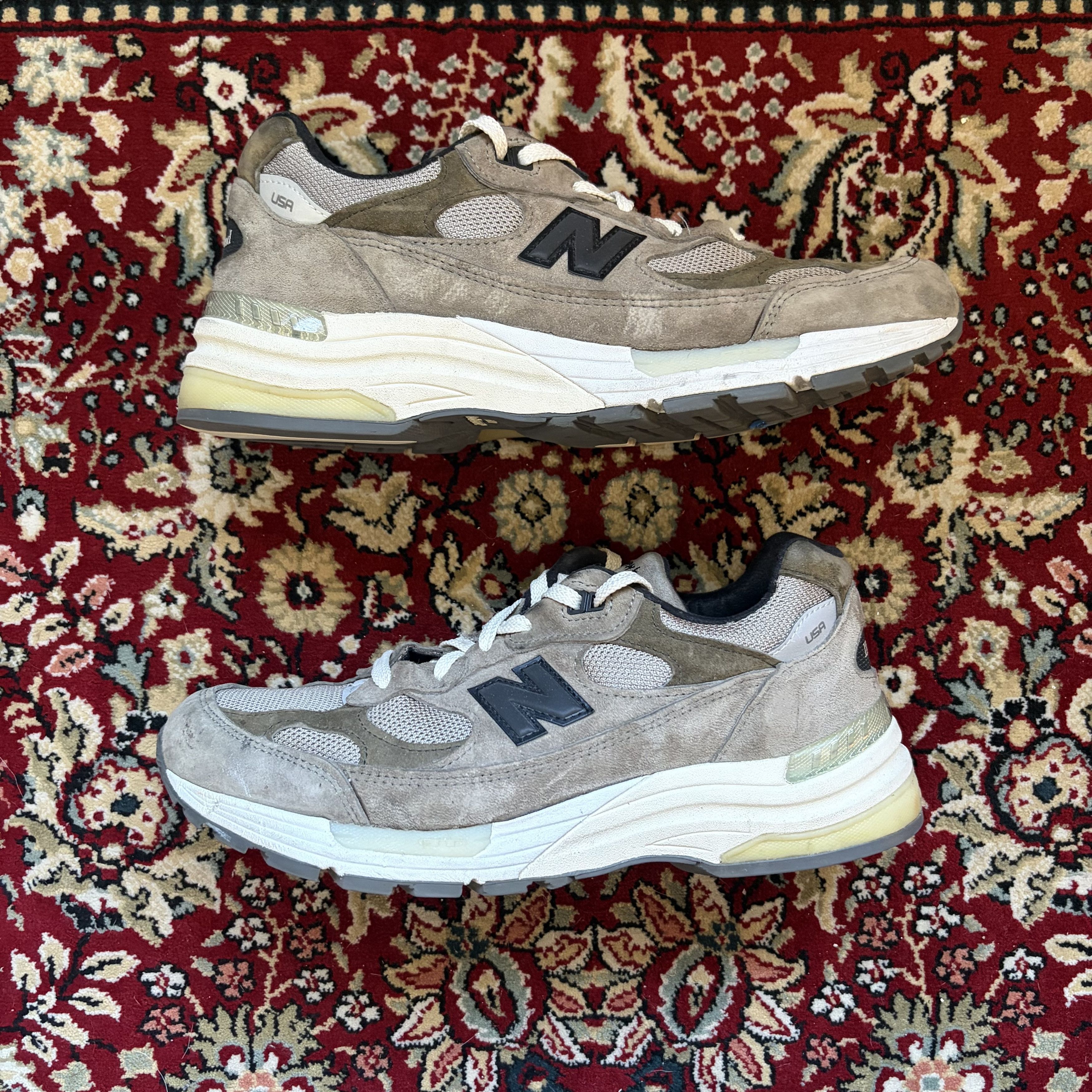 JJJJound × New Balance New Balance 992 JJJJound Grey Size US 9 / EU 42 - 1 Thumbnail
