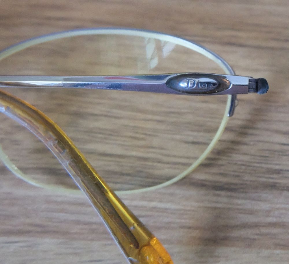 Dior Christian Dior Half Rim Glasses Size ONE SIZE - 6 Thumbnail