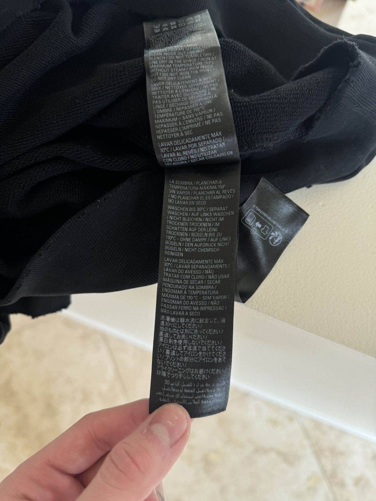 Balenciaga Balenciaga Distressed Paris Moon Hoodie Size US M / EU 48-50 / 2 - 11 Thumbnail