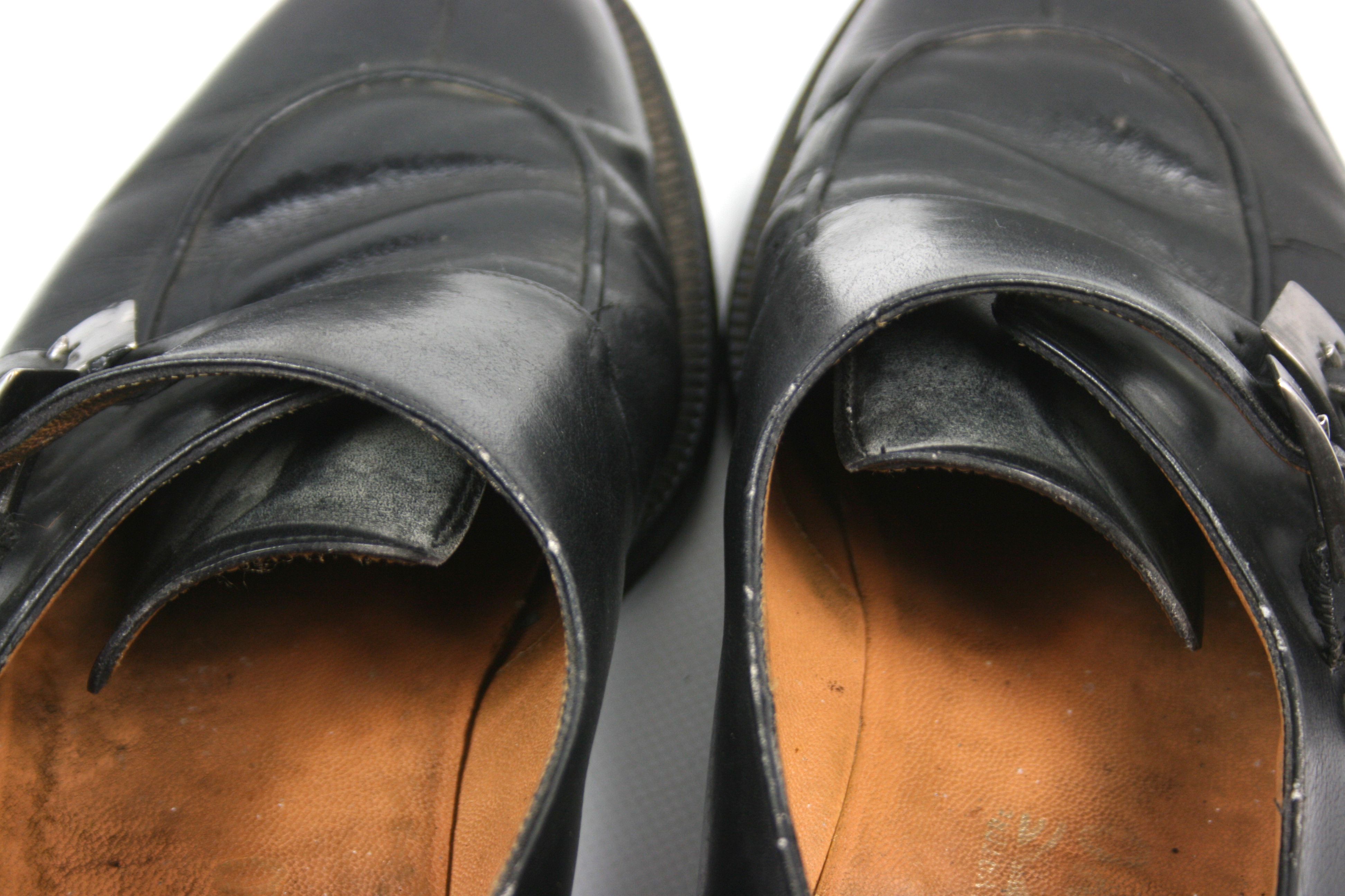Salvatore Ferragamo Monk Double Strap Leather Shoes Size US 8 / EU 41 - 13 Thumbnail