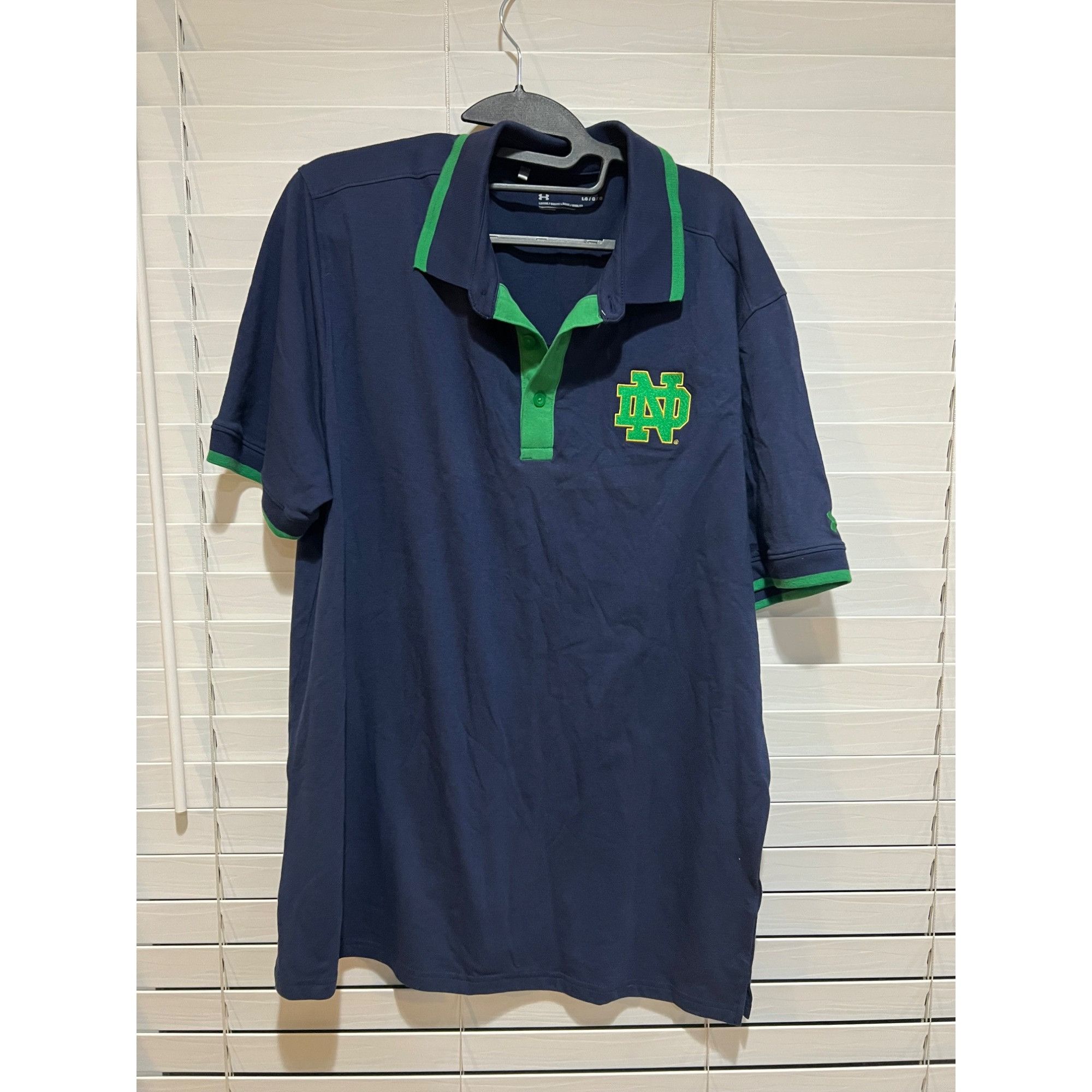 Under Armour Under Armour University of Notre Dame Fighting Irish Polo Sh Size US L / EU 52-54 / 3 - 1 Thumbnail