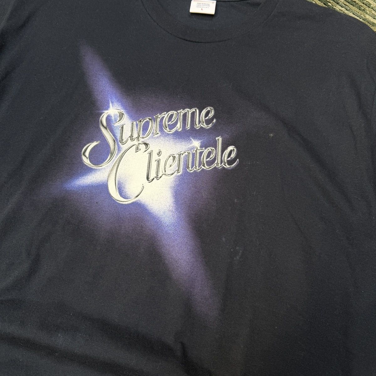 Supreme Supreme Clientele Tee Size US L / EU 52-54 / 3 - 2 Thumbnail
