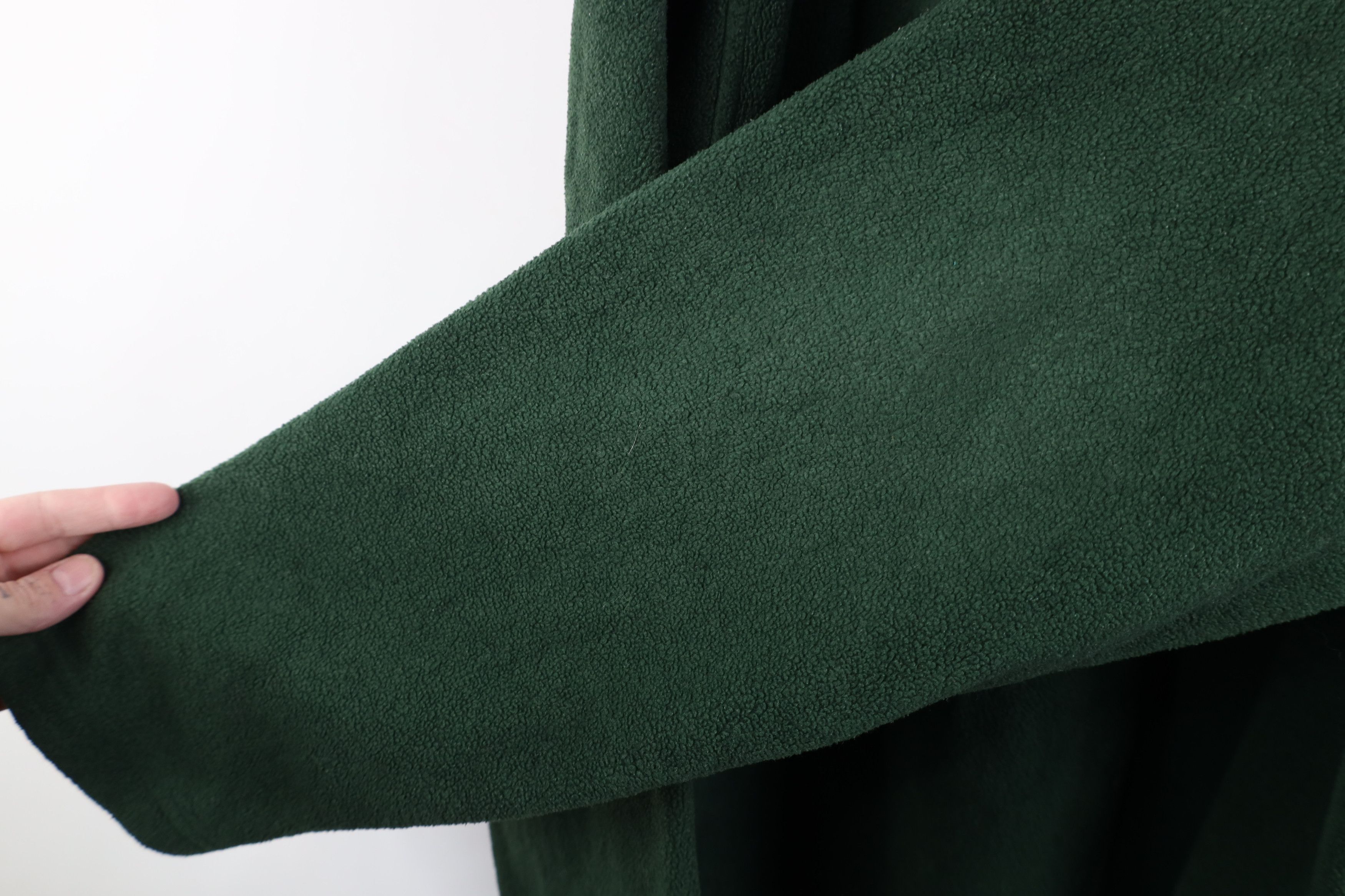 Gap Vintage 90s Y2K Gap Half Zip Fleece Pullover Sweater Green Size US XL / EU 56 / 4 - 11 Thumbnail
