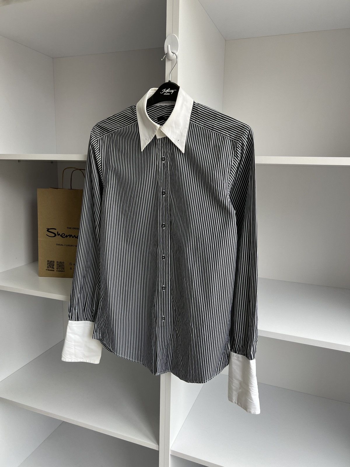 Gucci × Vintage Vintage Gucci Luxury Button up shirts Lot Size US M / EU 48-50 / 2 - 4 Thumbnail
