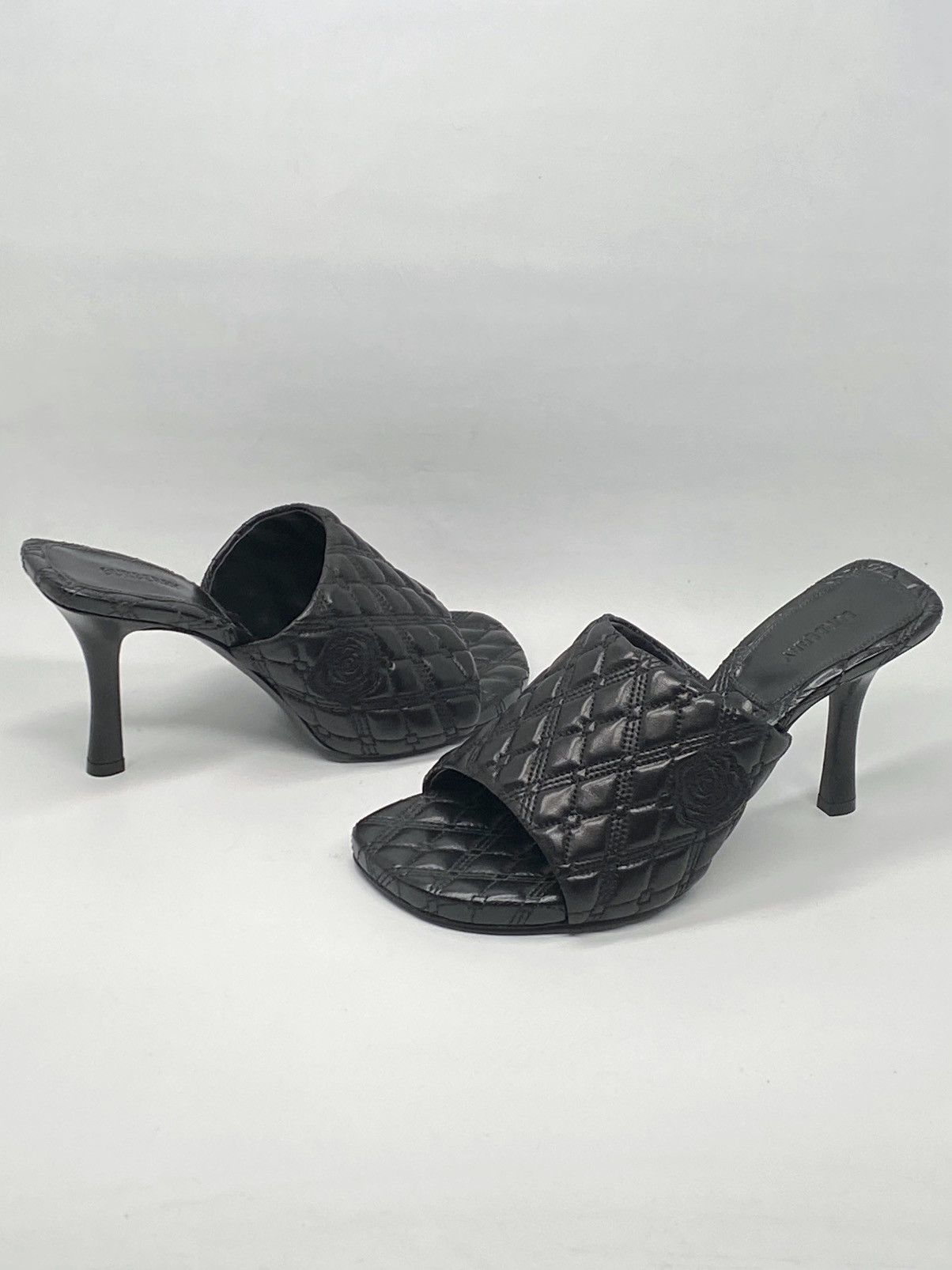 Burberry Burberry Quilted Leather Mules size 37 Size US 7 / IT 37 - 8 Thumbnail