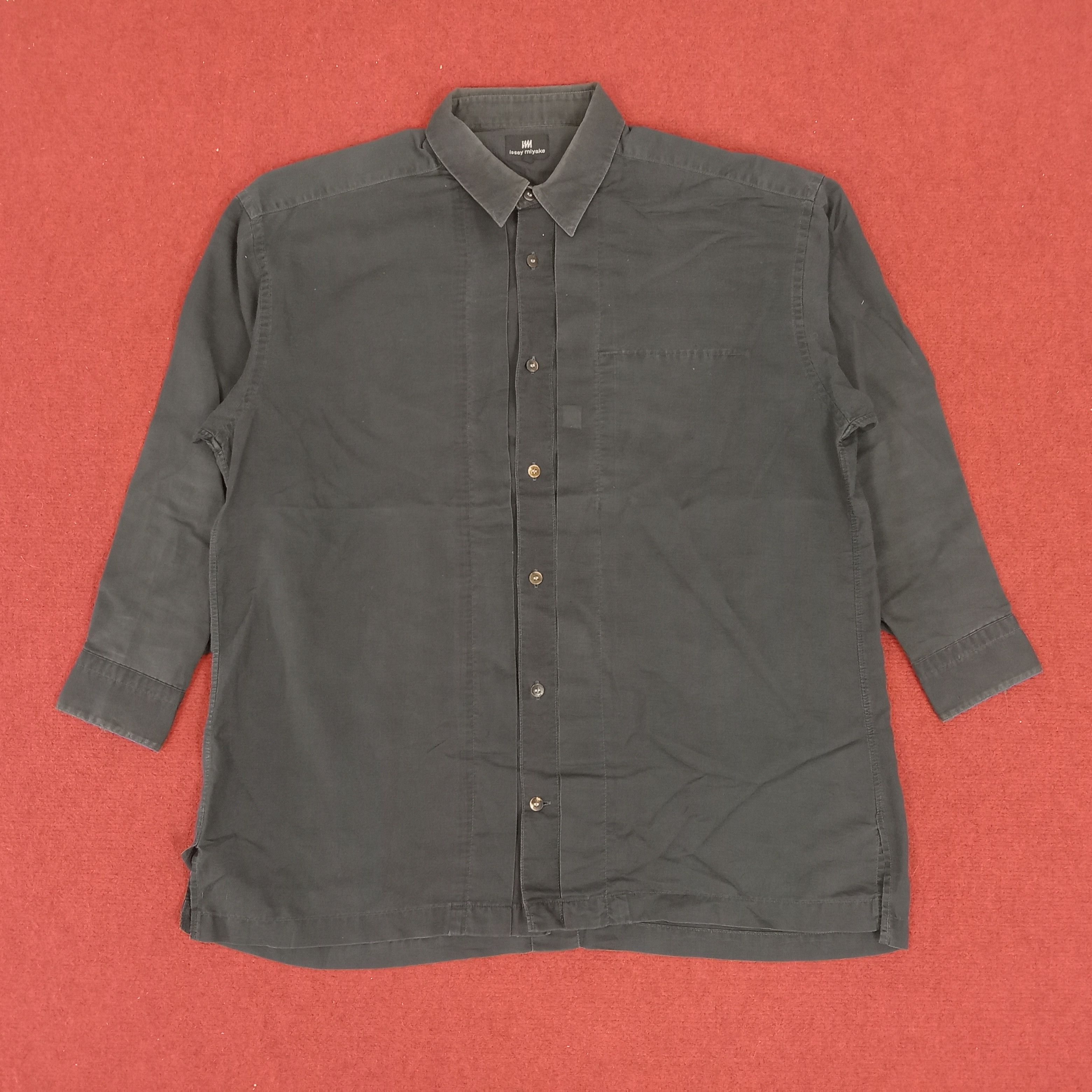 Issey Miyake Japanese Designer Brand Long Sleeve Shirt