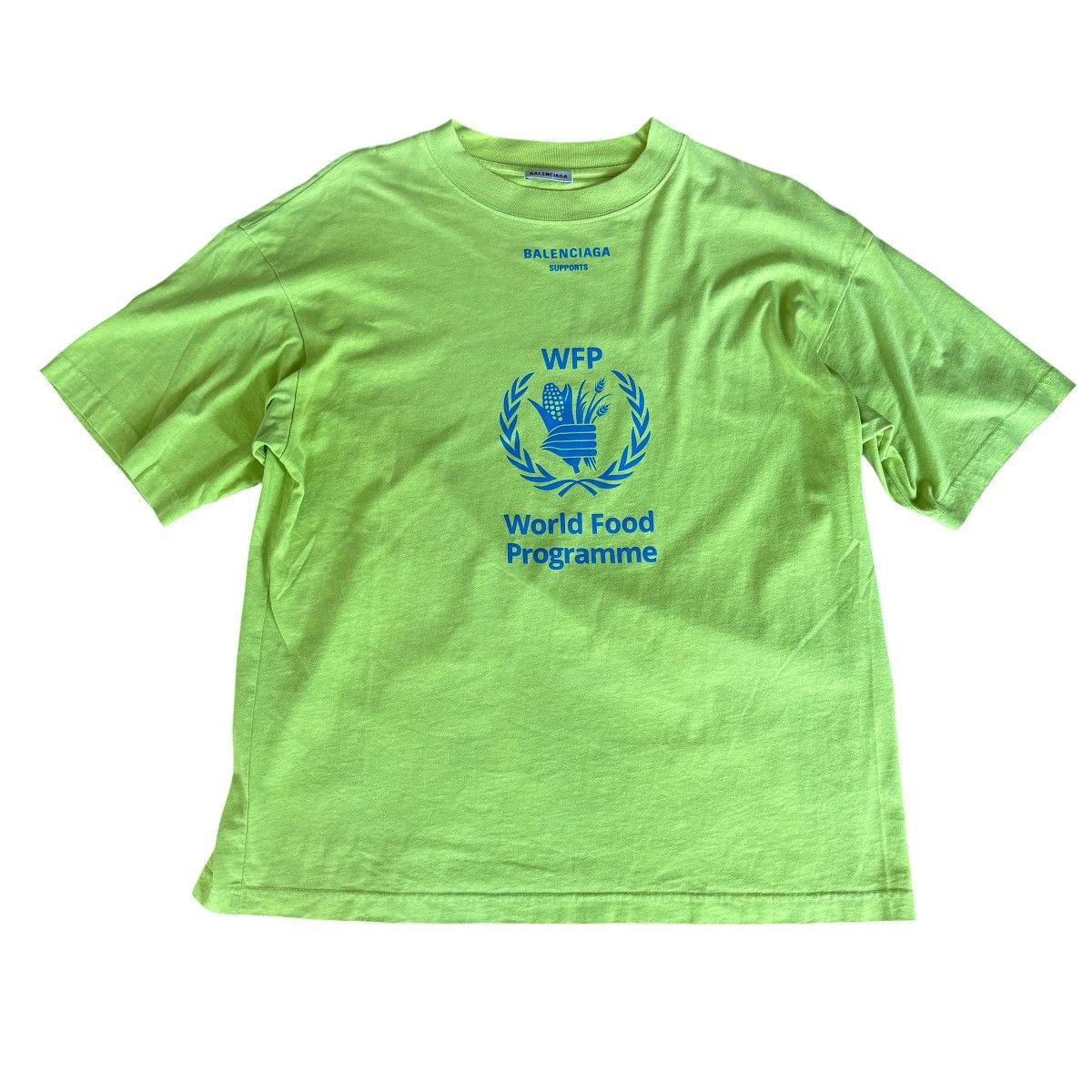 Balenciaga World Food Programme WFP Tee Size US XS / EU 42 / 0 - 1 Thumbnail