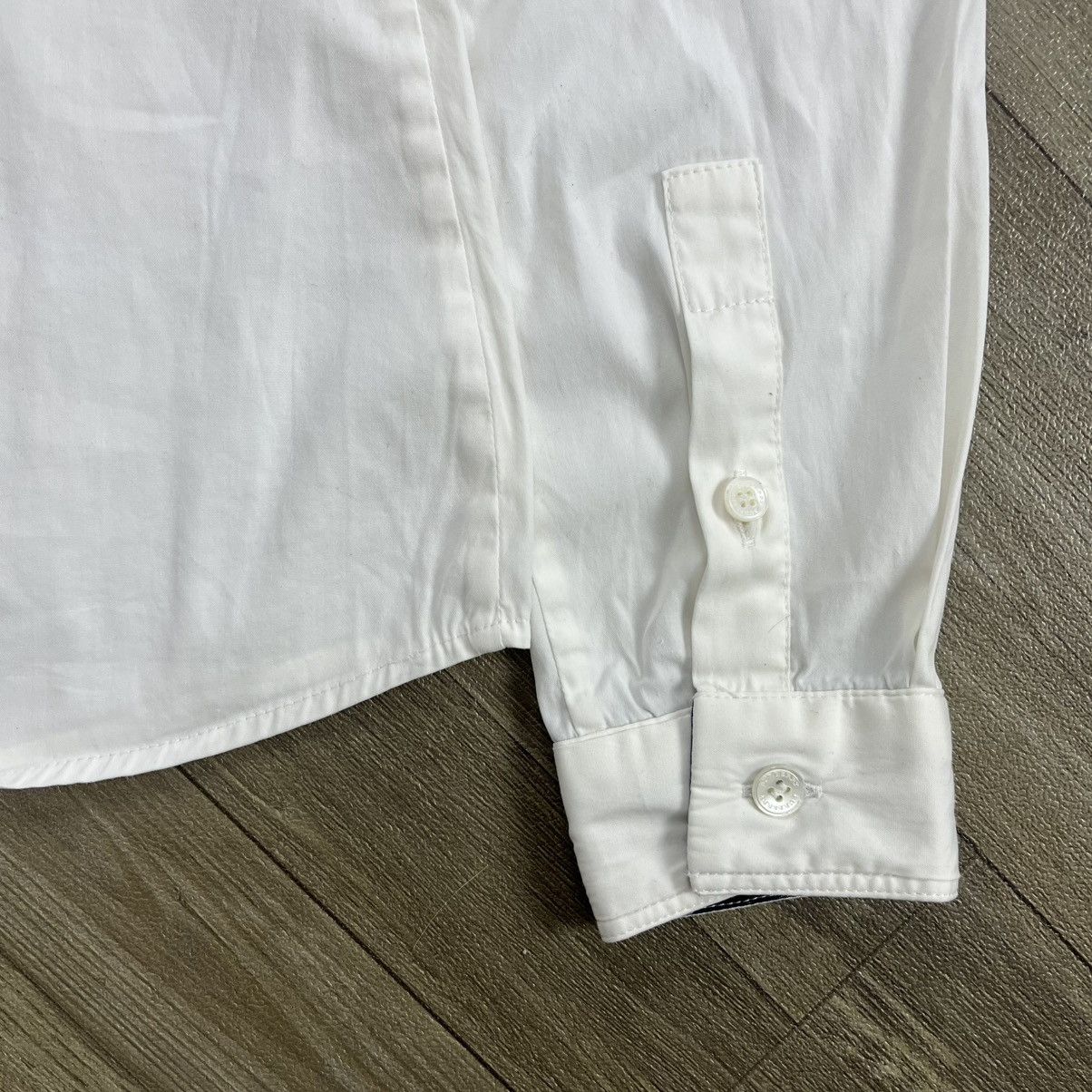 Burberry Burberry London Nova Check White Collared Long Sleeve Shirt Size XS / US 0-2 / IT 36-38 - 14 Thumbnail