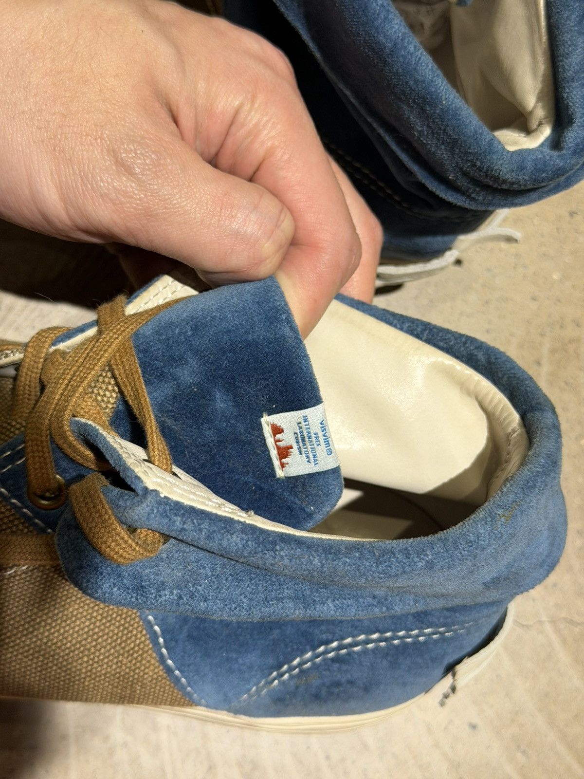 Visvim Visvim 2-Tone Gabo Hi Sneaker Size US 9 / EU 42 - 6 Thumbnail