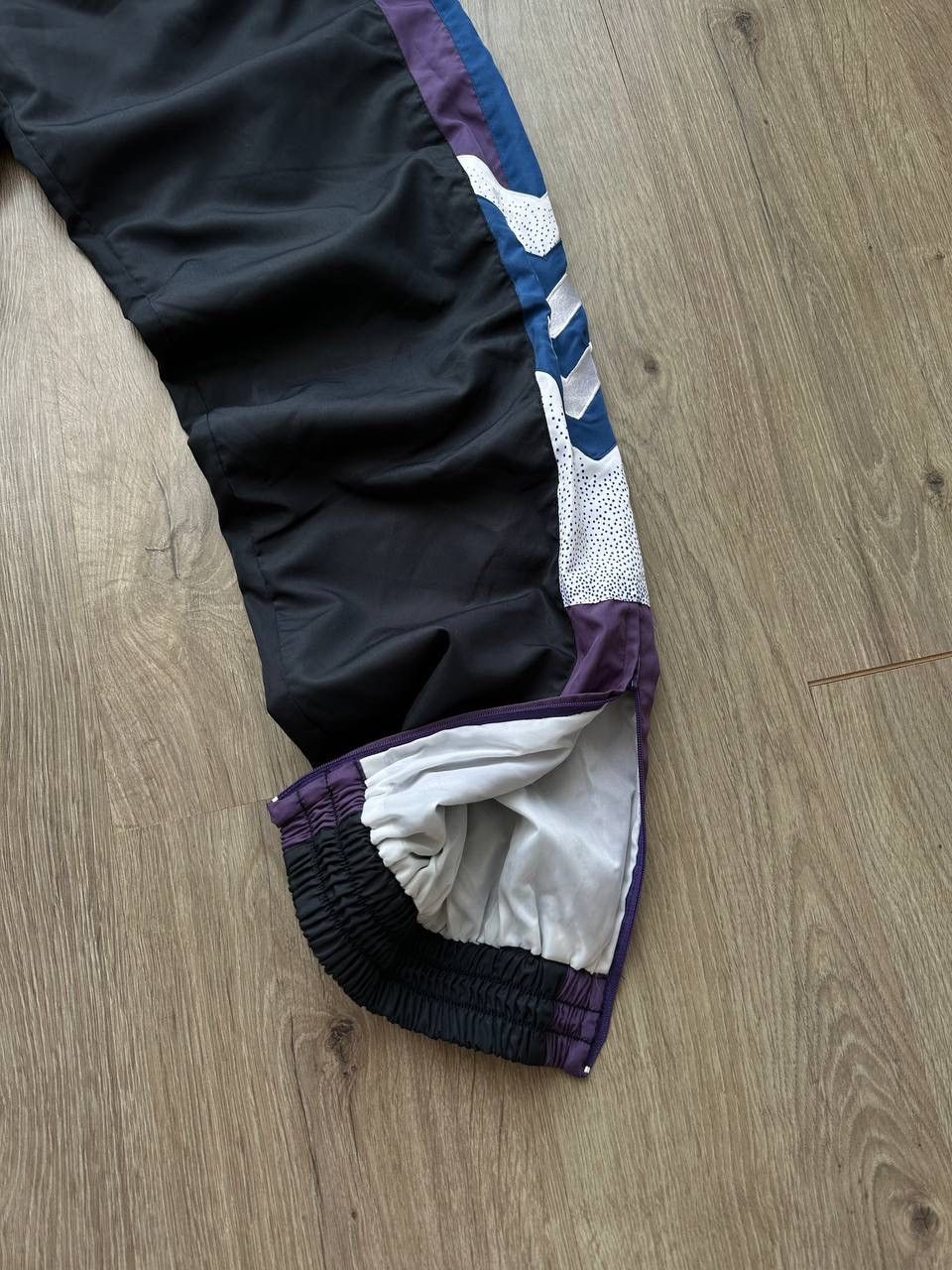Hummel × Vintage Vintage Hummel Nylon Drill Tracksuit Size US S / EU 44-46 / 1 - 17 Thumbnail