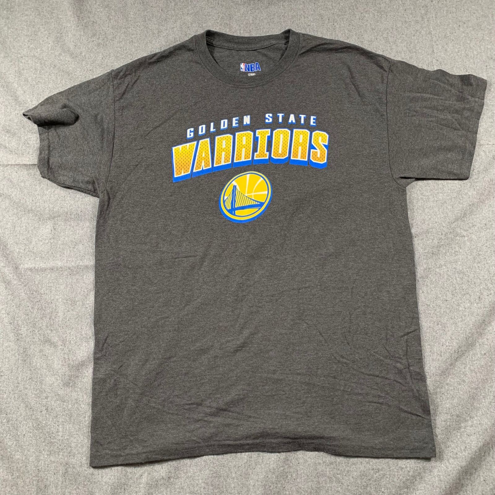 NBA NBA Golden State Warriors Shirt Ault Large Gray Outdoor Size US L / EU 52-54 / 3 - 1 Thumbnail