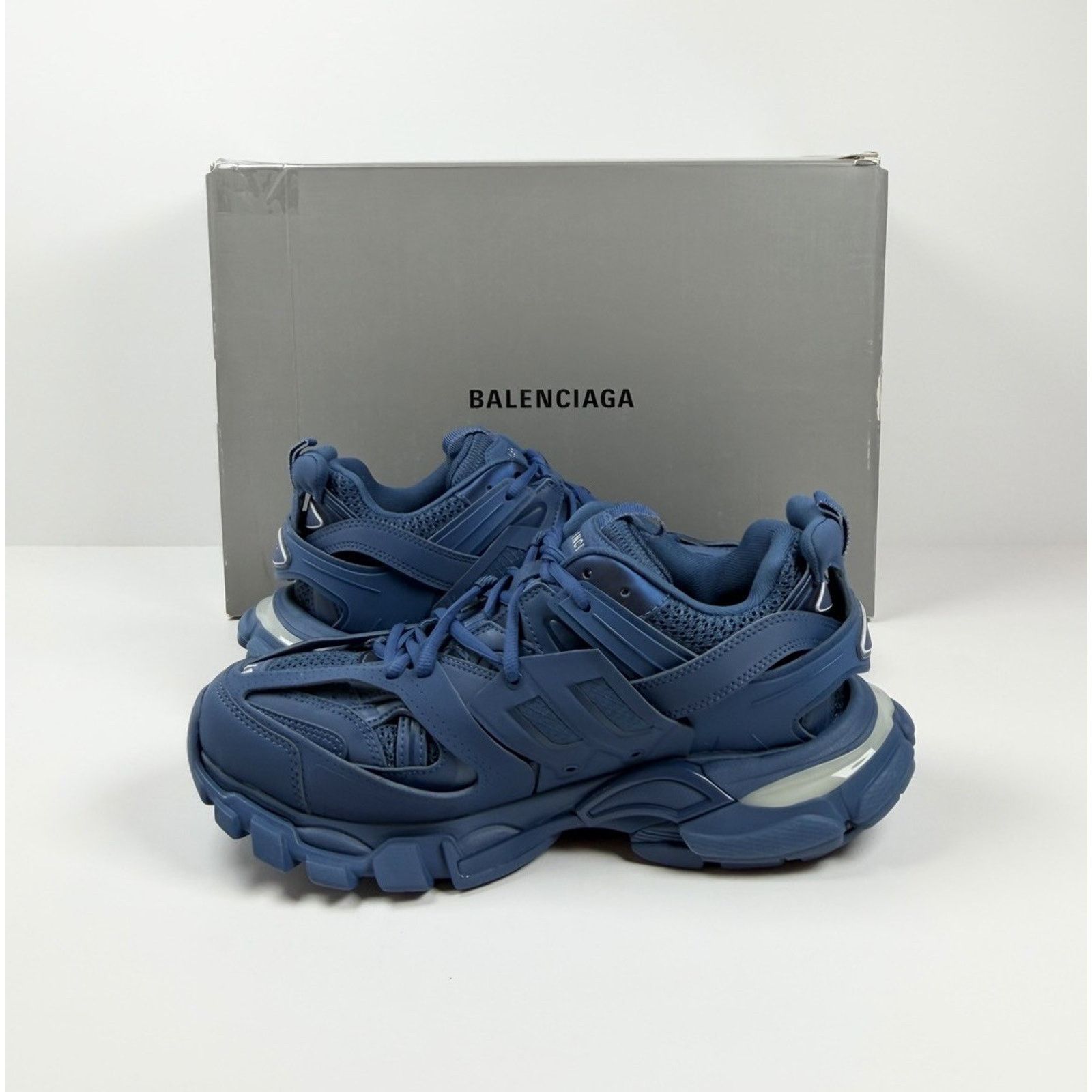 Balenciaga Size 41EU/8US - Balenciaga Track Blue LED NEW! Size US 8 / EU 41 - 7 Thumbnail