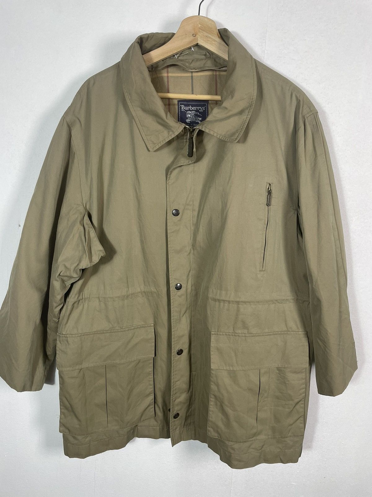 Burberry × Vintage Vintage Burberry Special Made Jackets Size US XL / EU 56 / 4 - 2 Thumbnail