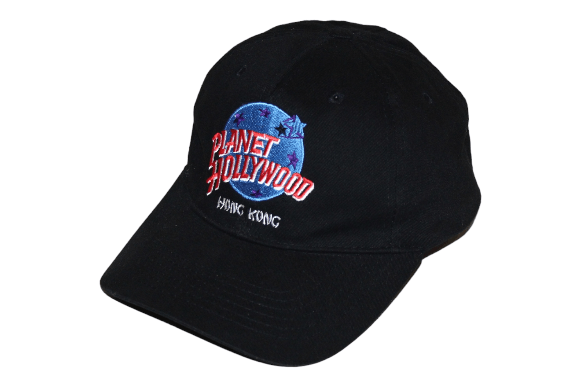Japanese Brand VTG 🔥 90s Planet Hollywood Hong Kong Logo Cap Size ONE SIZE - 1 Thumbnail