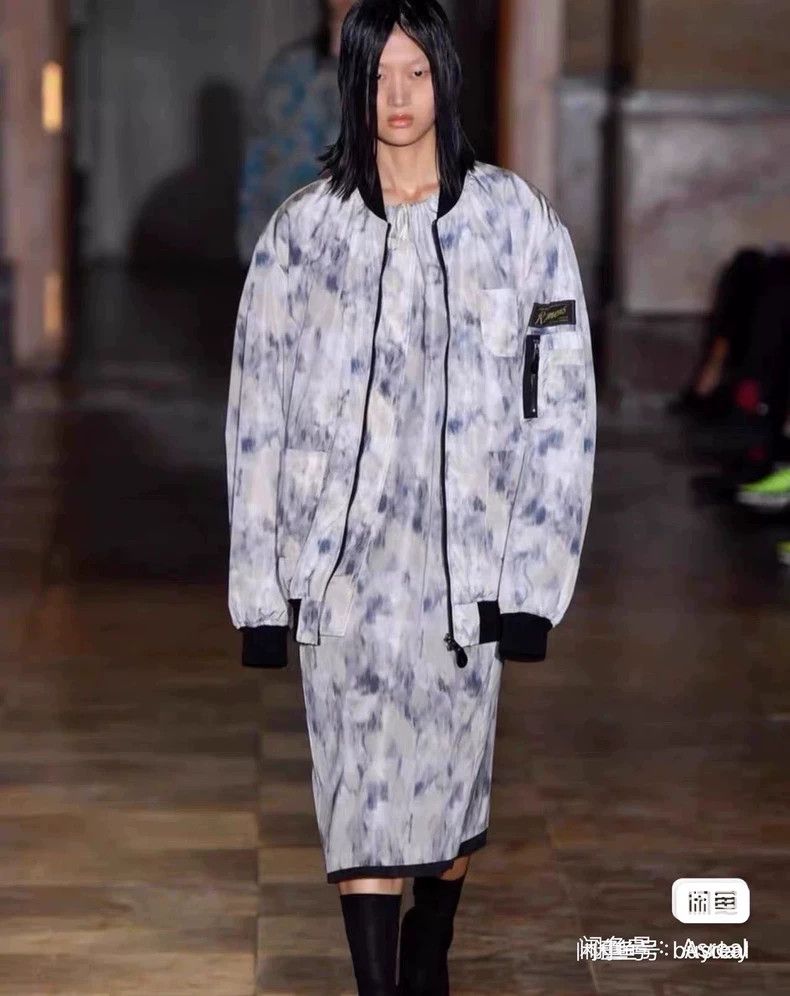 Raf Simons Raf simons 22SS Pleated Design Bomber Bomber Jacket Size US M / EU 48-50 / 2 - 6 Thumbnail