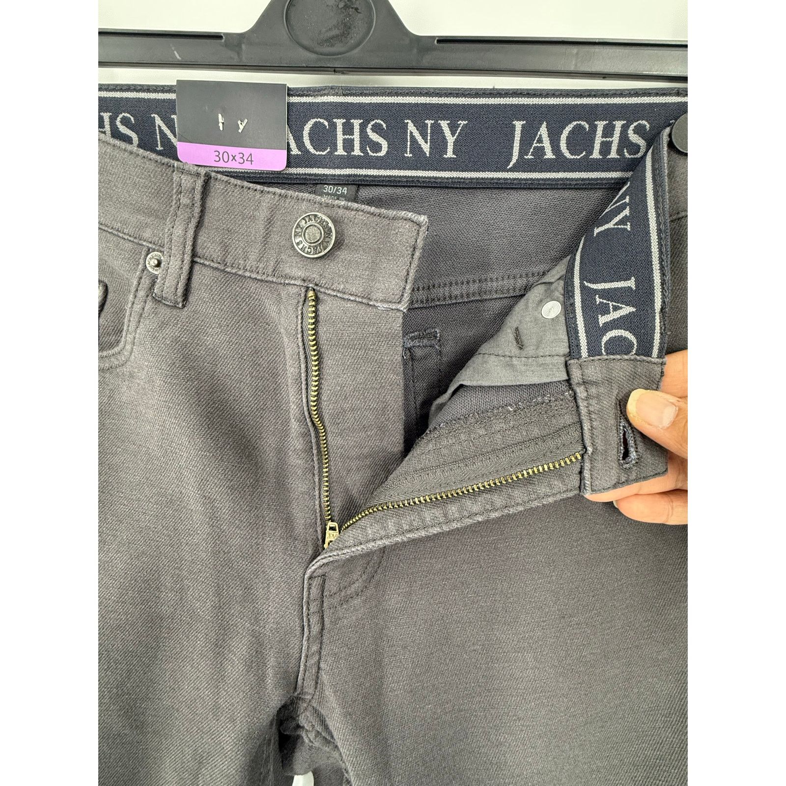 JACHS NY NEW Jachs New York Men 5-Pocket Stretch Twill Straight 30/34 Size US 30 / EU 46 - 7 Thumbnail