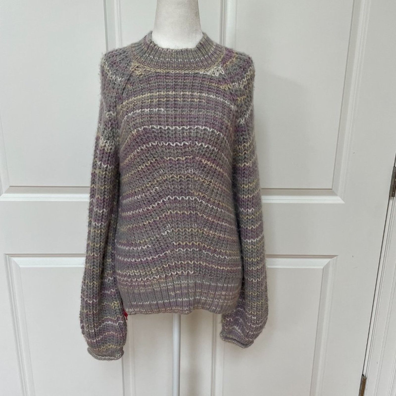 NICHOLAS Maliya marled alpaca-blend sweater from NICHOLAS Size S / US 4 / IT 40 - 3 Thumbnail