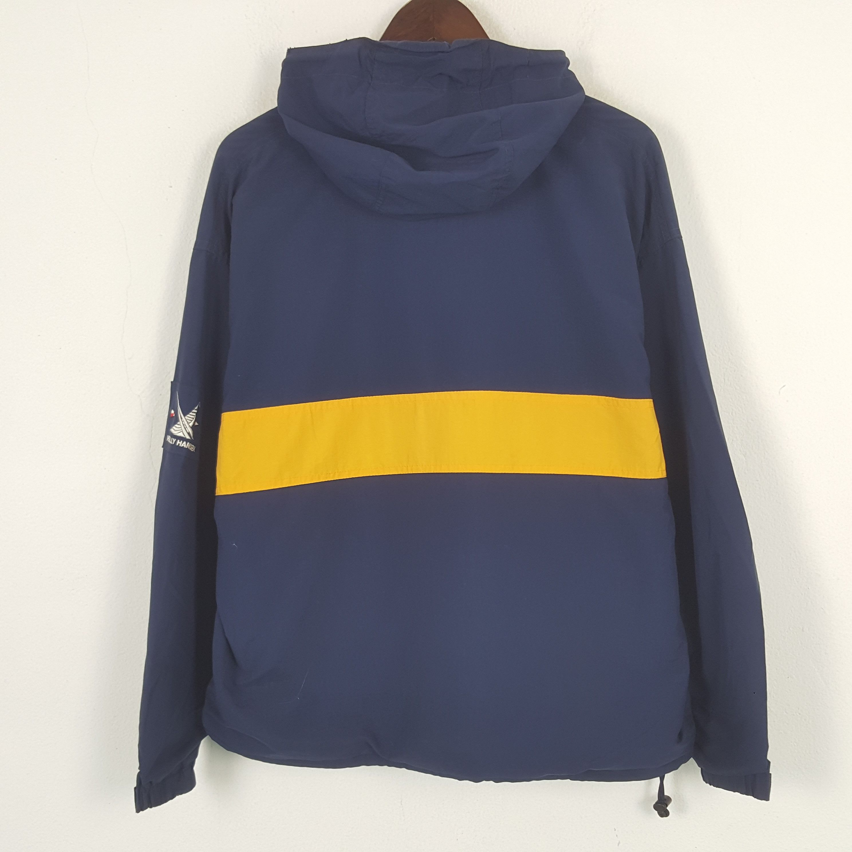 Helly Hansen × Vintage Vintage Helly Hansen Windbreaker Zipper Jacket Size US L / EU 52-54 / 3 - 3 Thumbnail