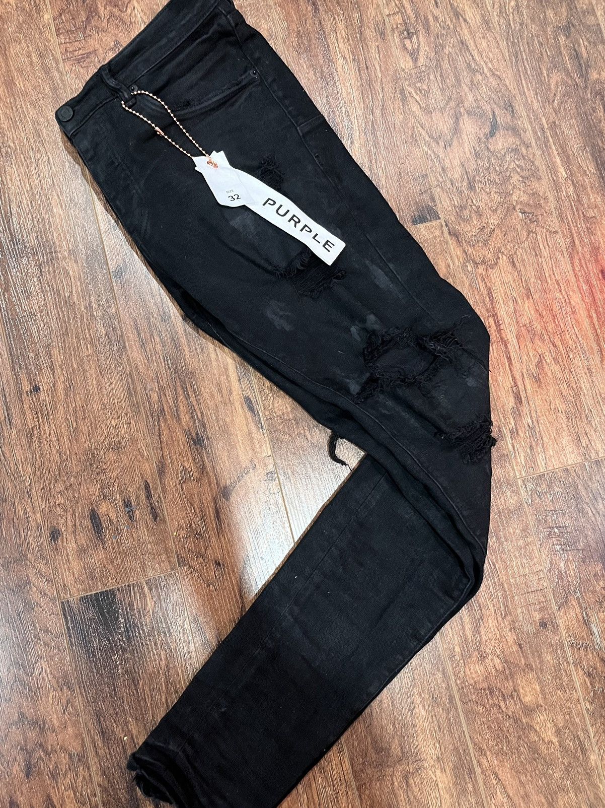 Designer × Purple Brand Purple Brand “Oil Spill” Jeans | Grailed