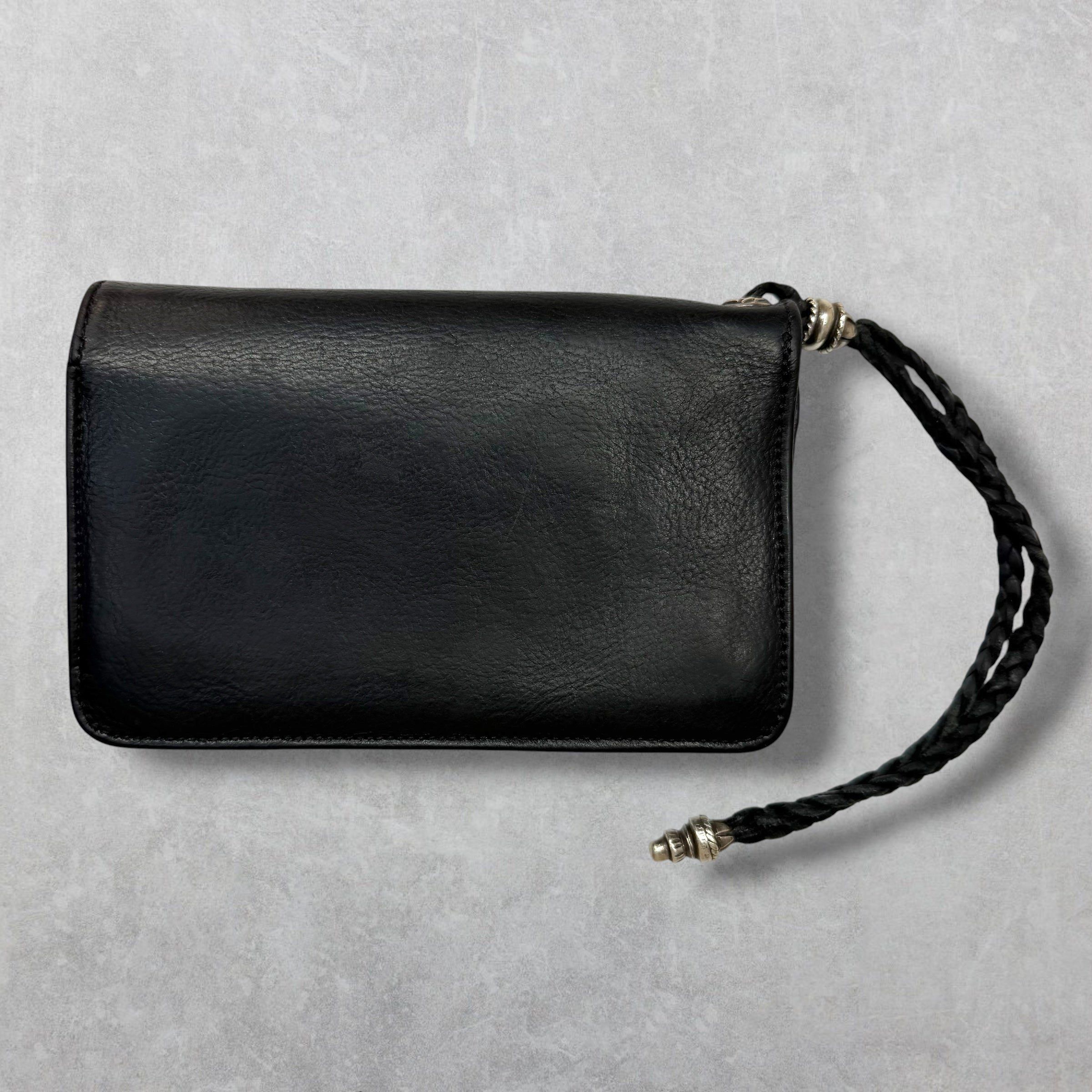 Chrome Hearts Chrome Hearts 2 Zip Crossball Wallet w/ Strap Size ONE SIZE - 5 Thumbnail