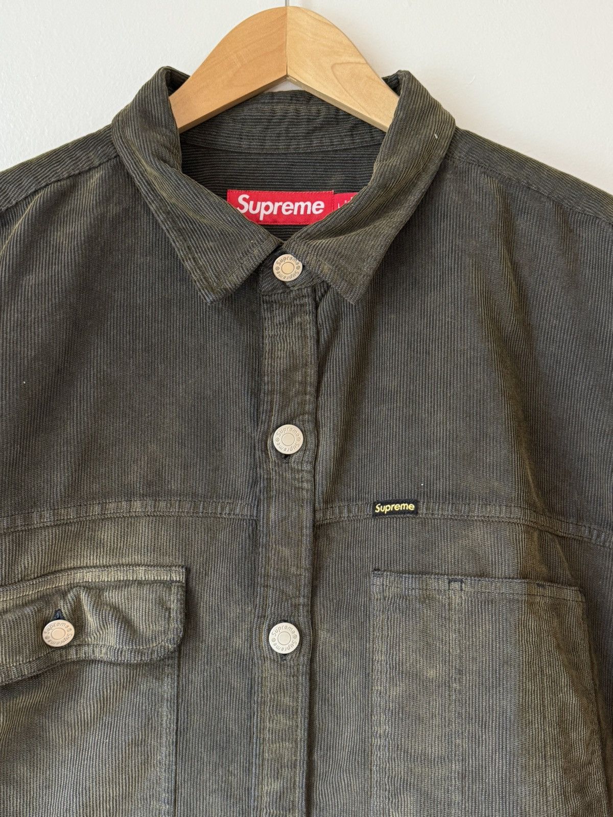 Supreme Supreme “Washed Corduroy Shirt” - Brown / Large Size US L / EU 52-54 / 3 - 2 Thumbnail