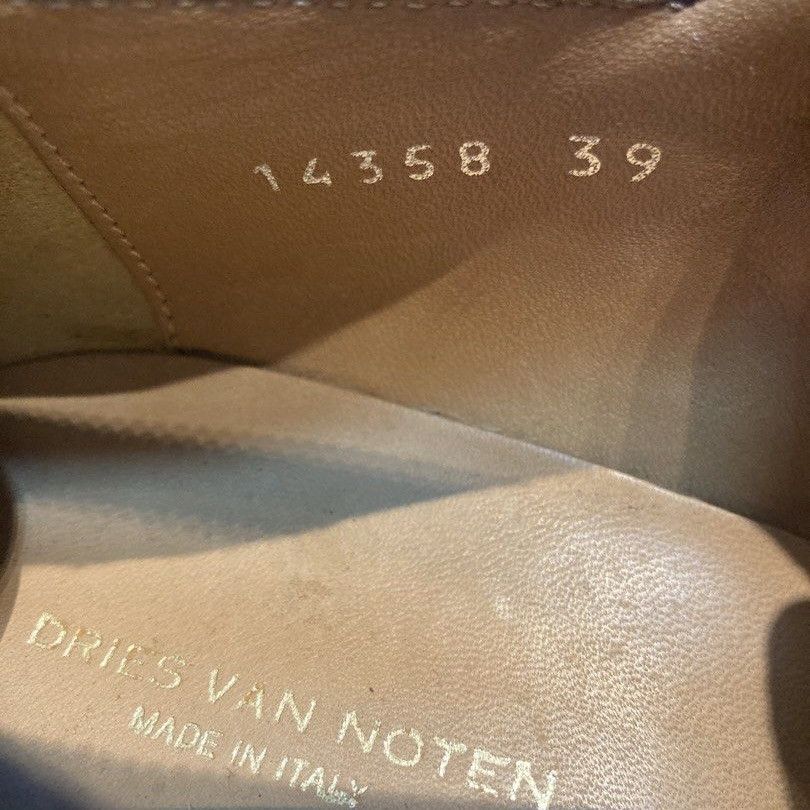 Dries Van Noten Dries Van Noten Striped Heel Panel Derby Shoes Size US 8 / EU 41 - 7 Thumbnail