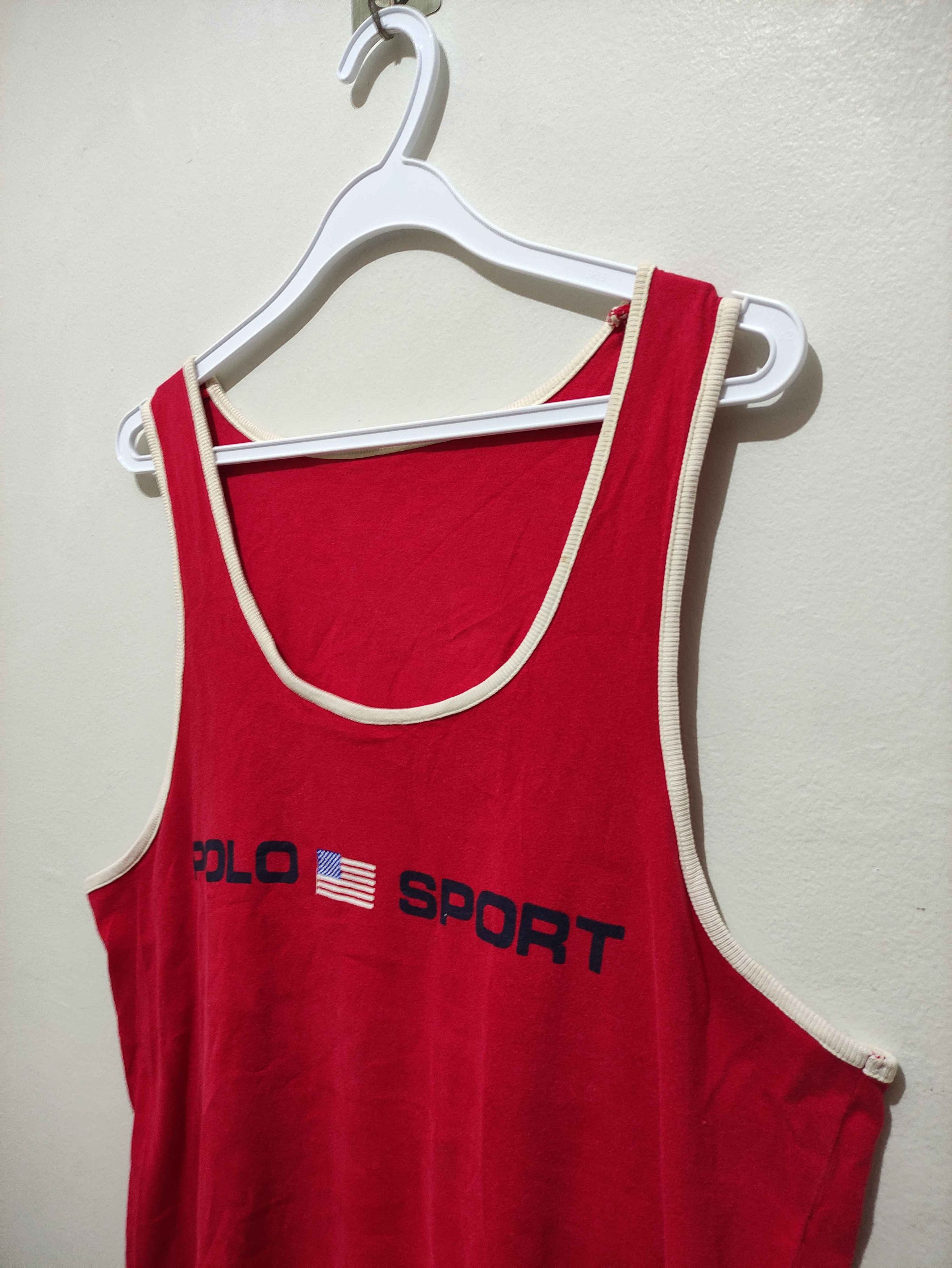 Polo Ralph Lauren Vintage Polo sport tank top Size US M / EU 48-50 / 2 - 9 Thumbnail