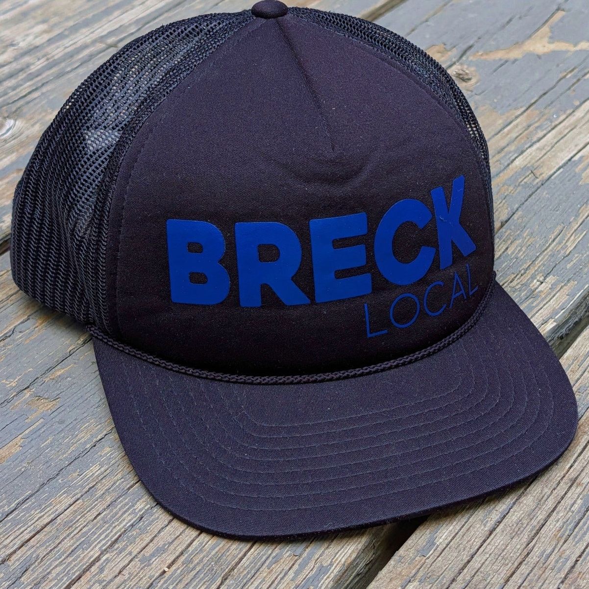 All Sport Ski Town All-Stars BRECK LOCAL Breckenridge Rope Trucker Hat Size ONE SIZE - 3 Thumbnail