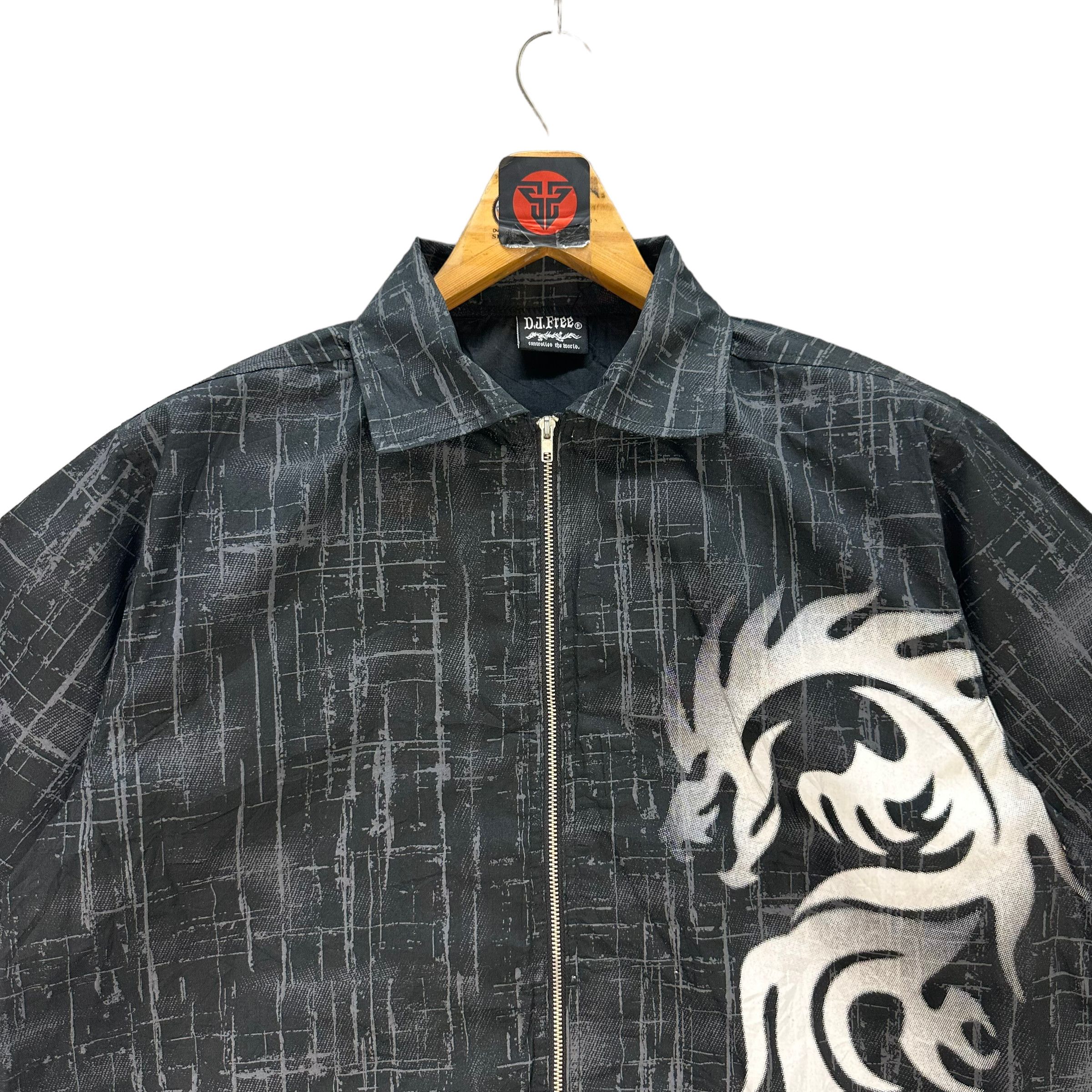 Japanese Brand DJ FREE ZIPPER SHIRTS #7517-151 Size US L / EU 52-54 / 3 - 2 Thumbnail
