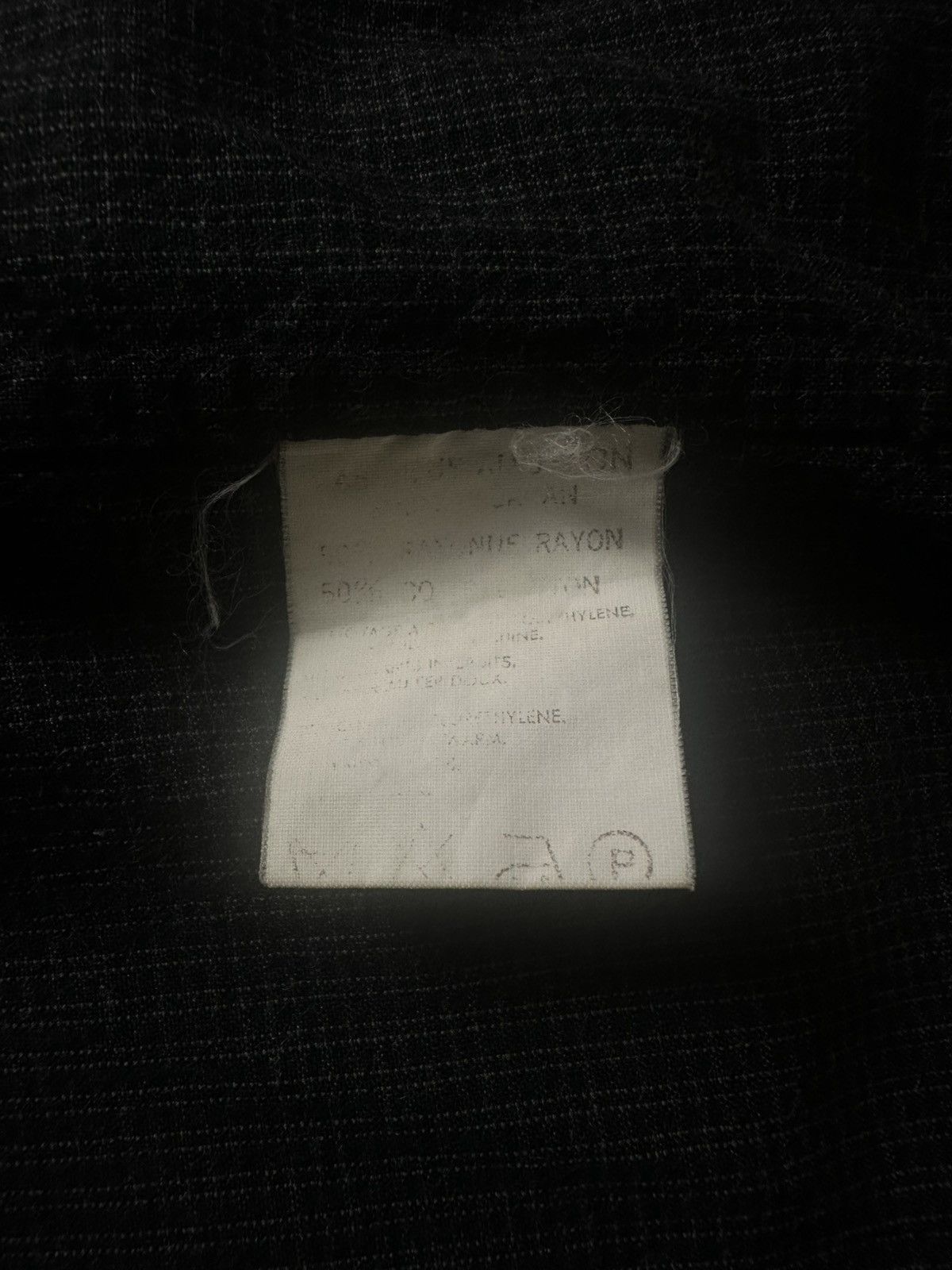 Yohji Yamamoto Vintage Rayon Checked Zip Jacket Size US L / EU 52-54 / 3 - 8 Thumbnail