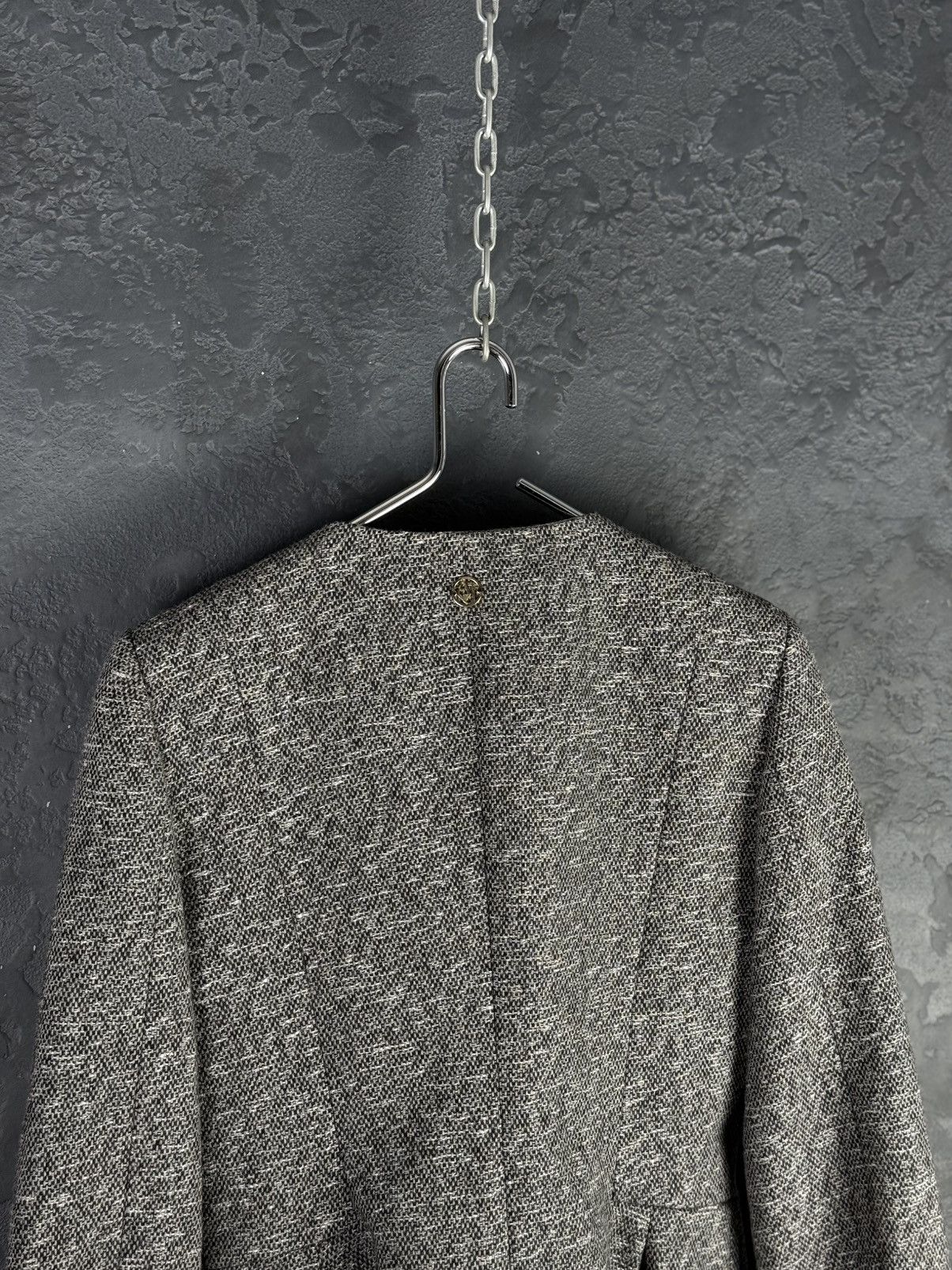 Armani × Armani Collezioni × Vintage Armani Jeans Giorgio Wool Blend Blazer Vintage Womens 44 Size M / US 6-8 / IT 42-44 - 5 Thumbnail