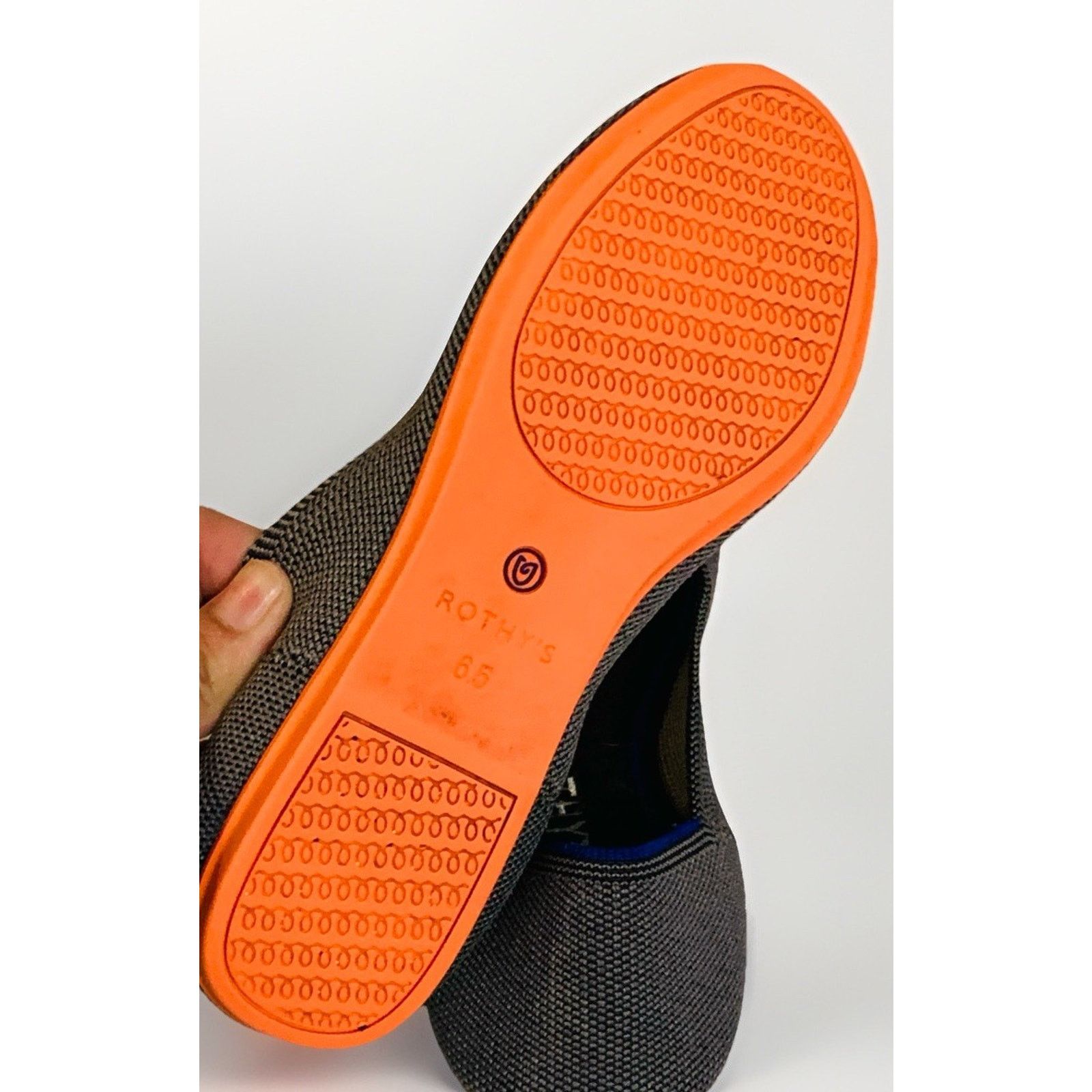 Rothy's Rothy's The Flat Women's Sz 6.5 Gray Birdseye Ballet Slip On Size US 6.5 / IT 36.5 - 6 Thumbnail