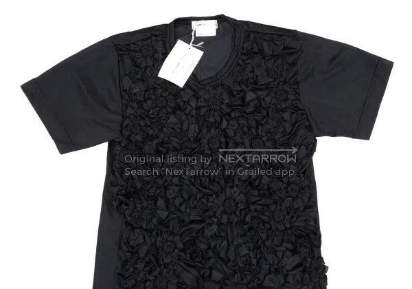 Comme des Garcons Comme Des Garcons Black vintage floral design sense top Size S / US 4 / IT 40 - 4 Thumbnail