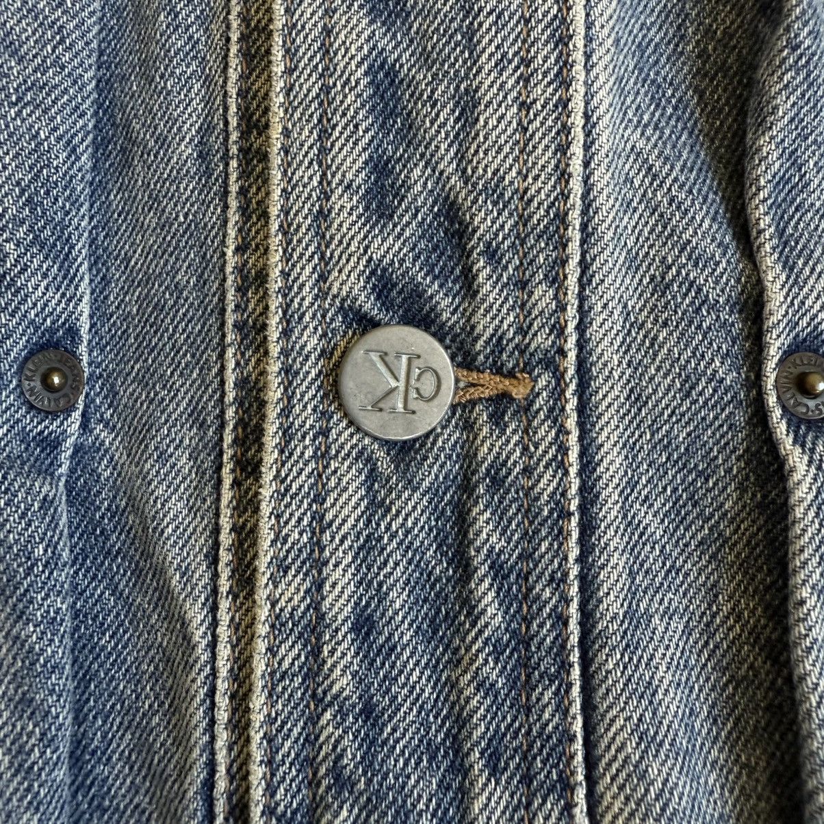 Calvin Klein Vintage Calvin Klein Denim Jacket Mens M Oversized Fits L Size US M / EU 48-50 / 2 - 4 Thumbnail