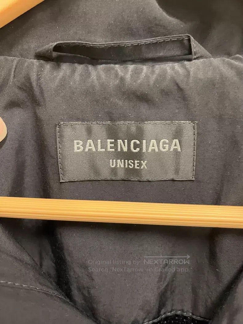 Balenciaga Balenciaga Yellow Tape Windbreaker Jacket Size US XXS / EU 40 - 3 Thumbnail