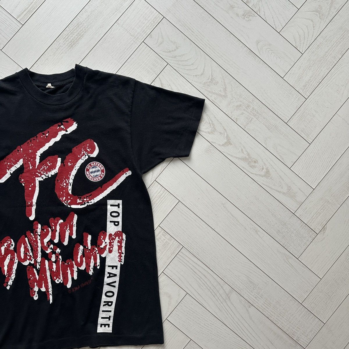 Vintage Vintage 90s Bayern Munchen official tee single soccer y2k og Size US M / EU 48-50 / 2 - 2 Thumbnail