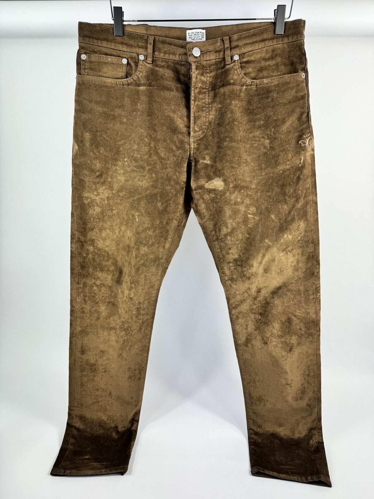 Dior × Travis Scott DIOR CACTUS JACK BROWN VELVET TWO PIECE SET Size US L / EU 52-54 / 3 - 4 Thumbnail