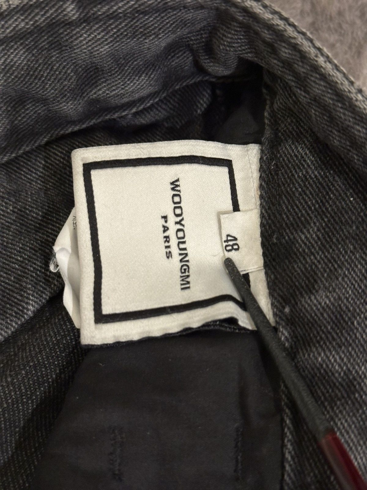 Wooyoungmi Wooyoungmi Gray/Black Flared Jeans Size US 32 / EU 48 - 5 Thumbnail