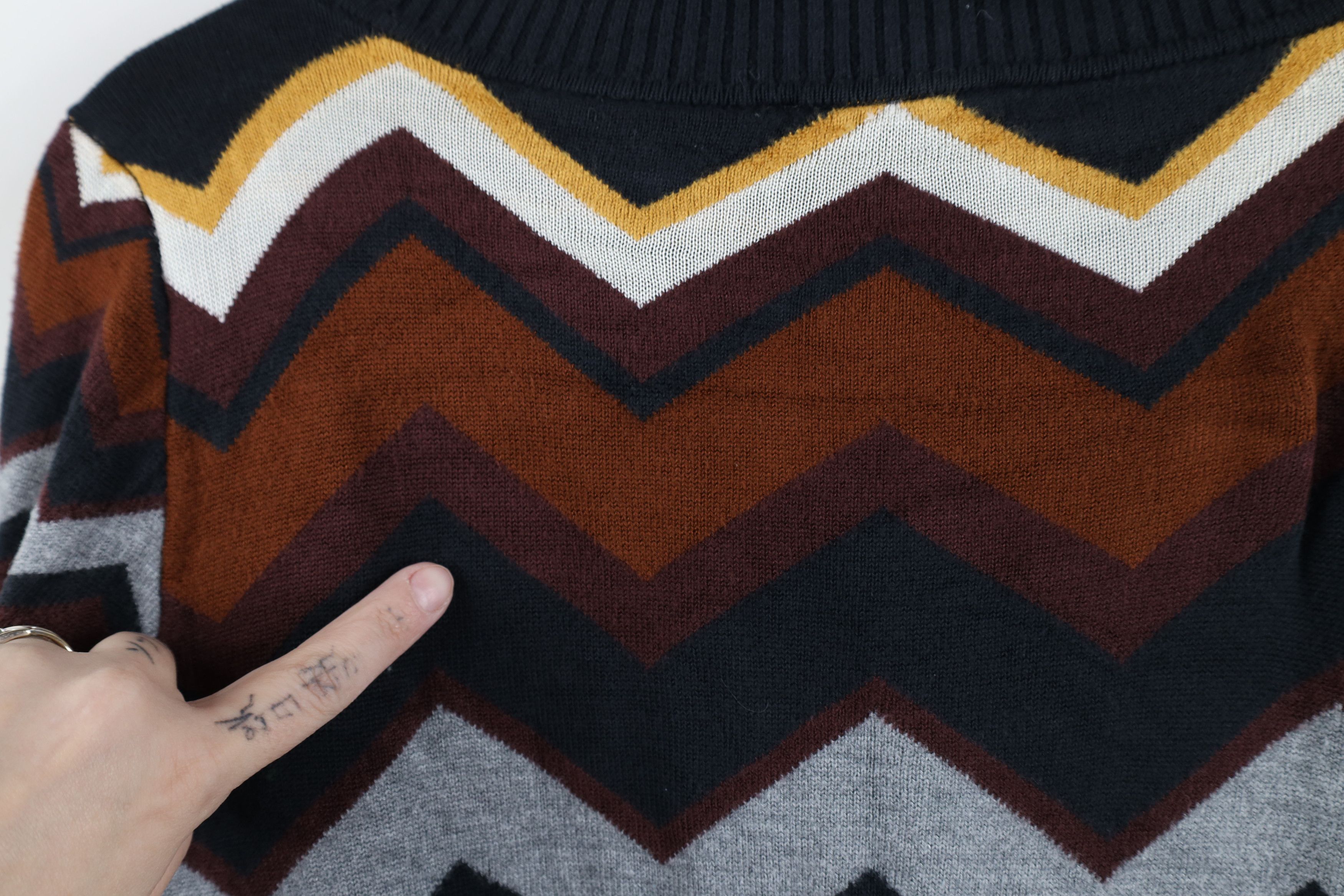 Missoni Missoni For Target Zig Zag Knit Open Front Cardigan Sweater Size S / US 4 / IT 40 - 11 Thumbnail