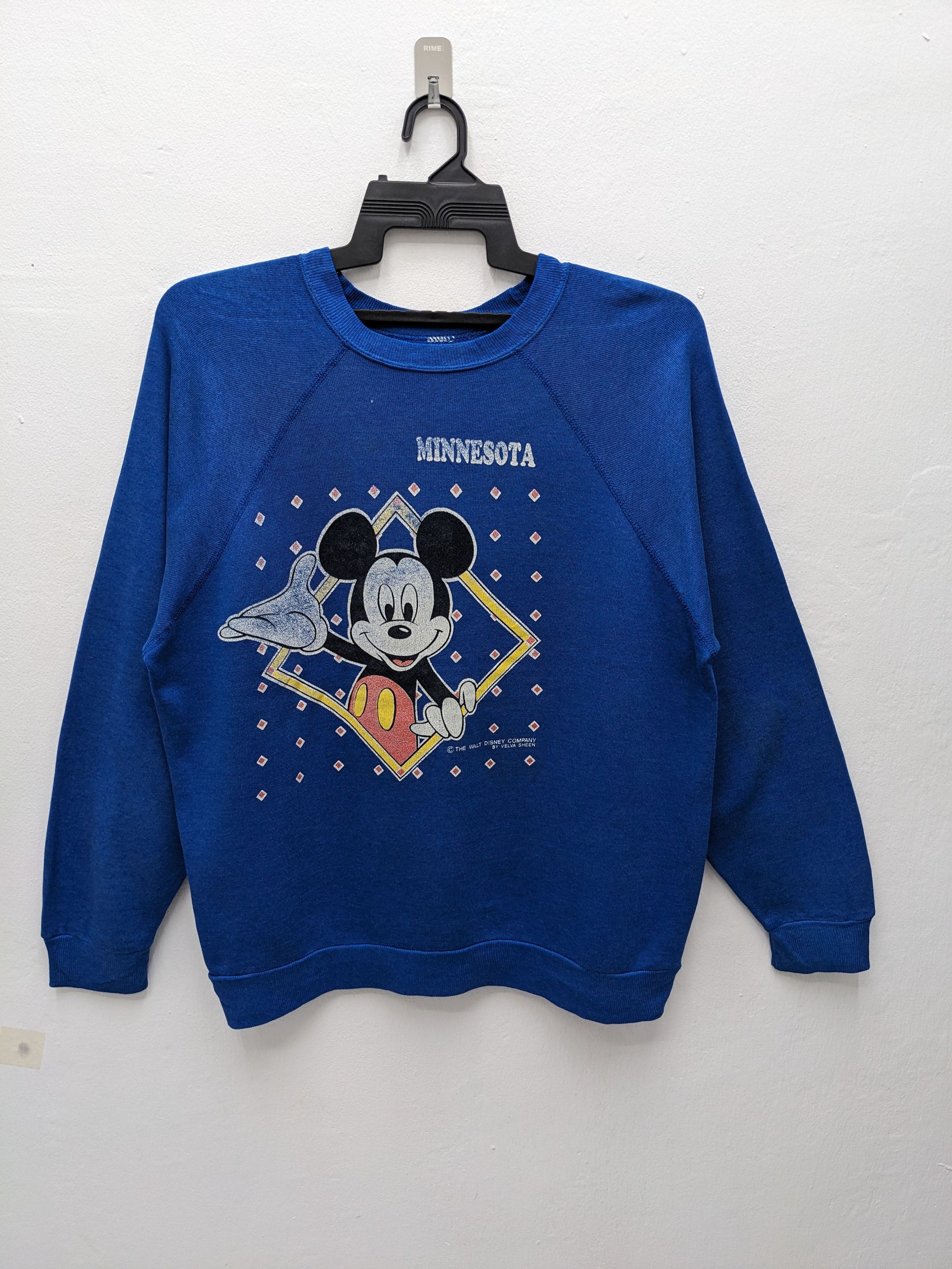 Mickey Mouse Vintage Disney Mickey Mouse MINNESOTA Raglan by Velva Sheen Size US L / EU 52-54 / 3 - 2 Thumbnail
