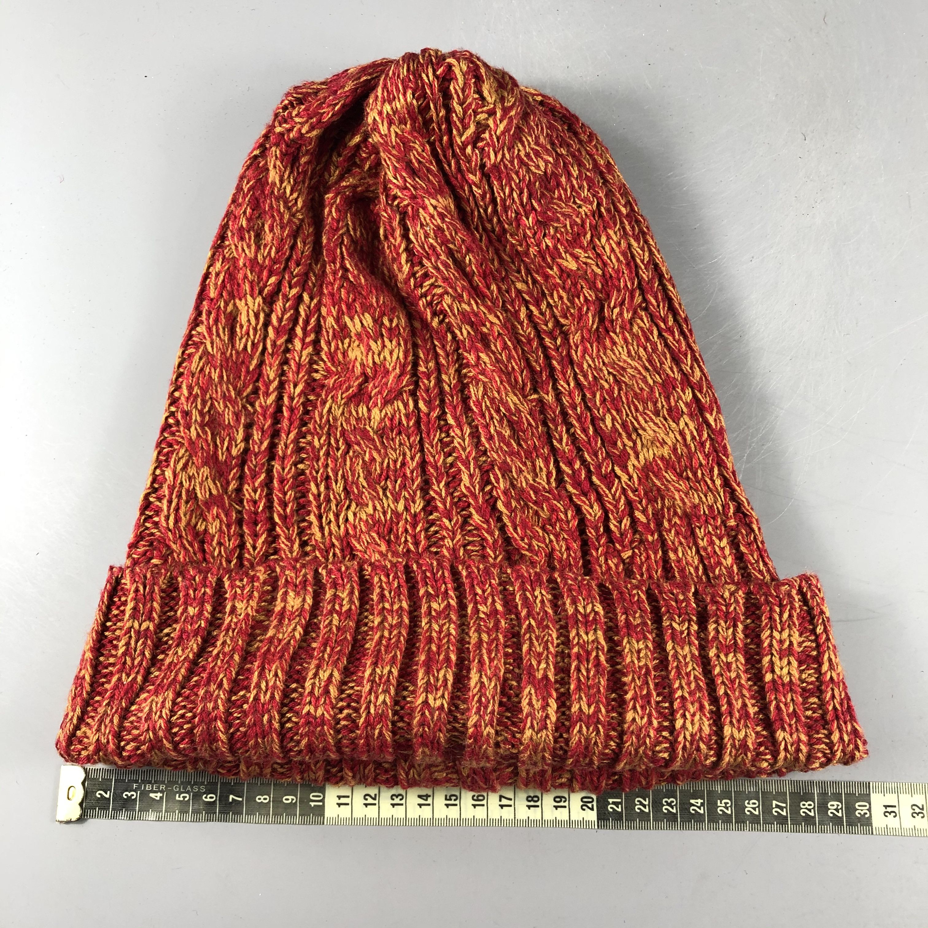 Japanese Brand × Vintage Ficouture Slouchy Beanie Snow Hat Snow Cap -D250 Size ONE SIZE - 4 Thumbnail