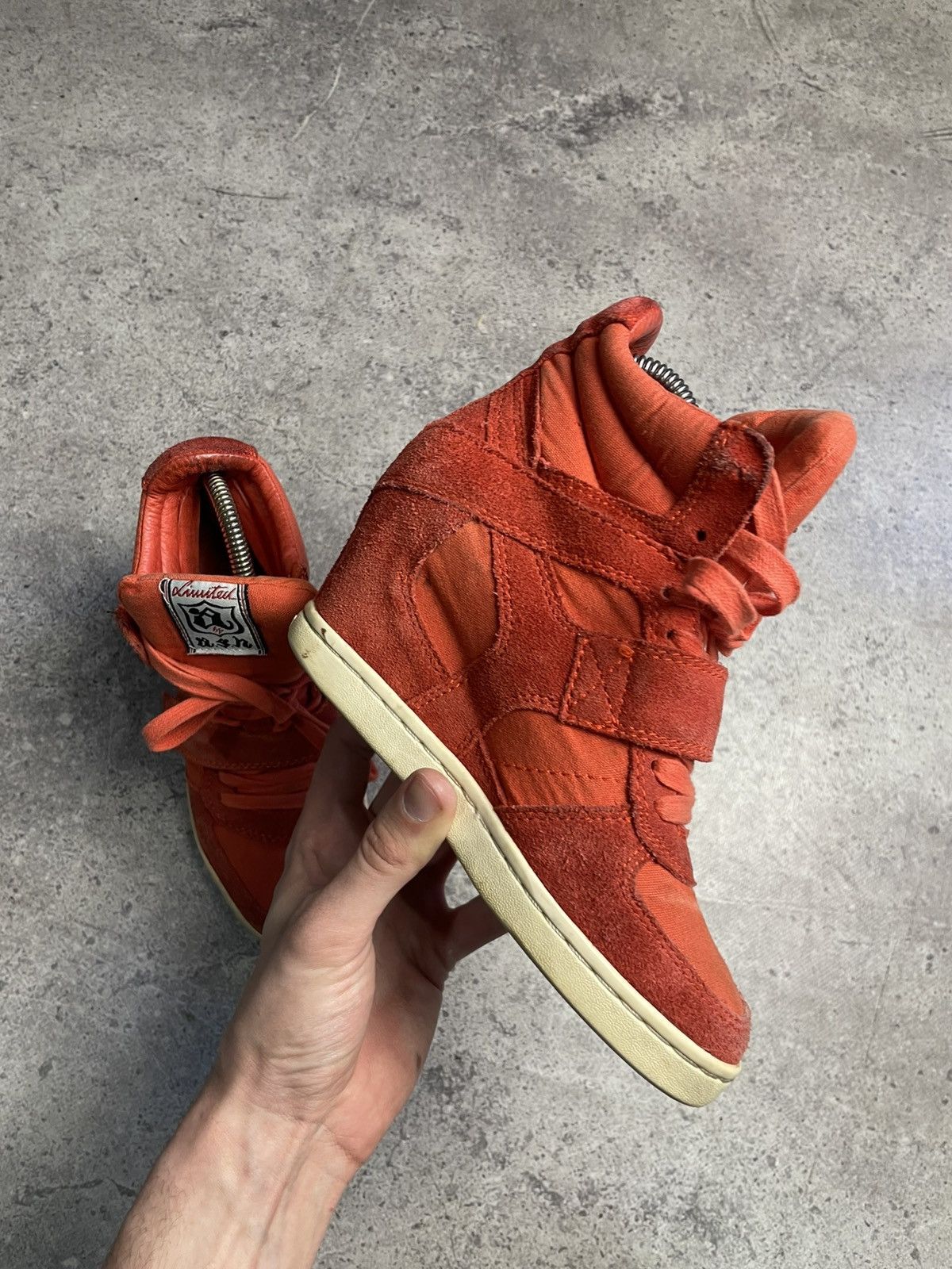 ASH 📌 Crazy ASH Isabel Marant Style Bekett Wedge Y2K Sneakers Size US 6 / IT 36 - 5 Thumbnail