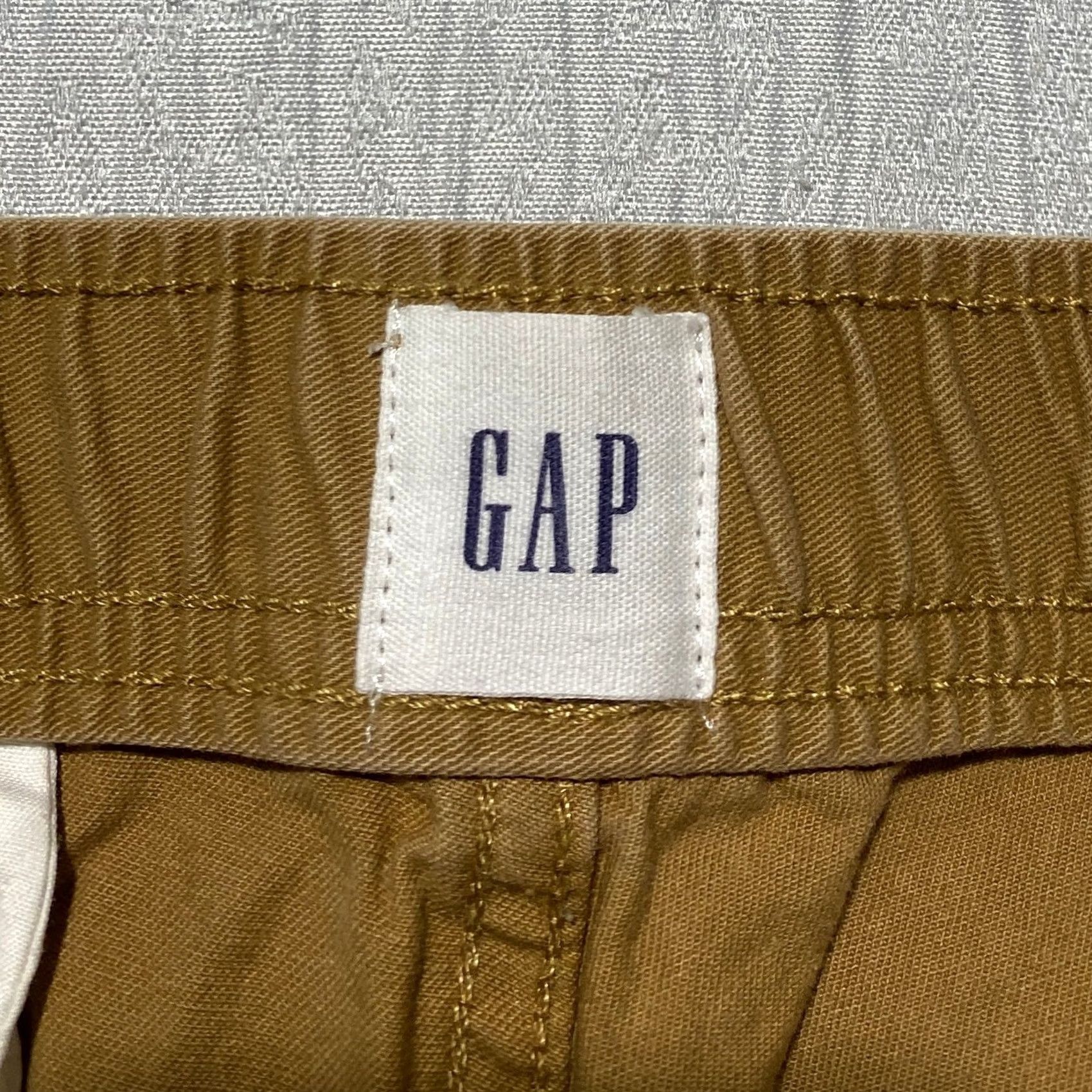 Gap Gap Essential Jogger Mens Medium Khaki Brown Elastic Waist Cotton Stretch Pants Size US 31 - 7 Thumbnail