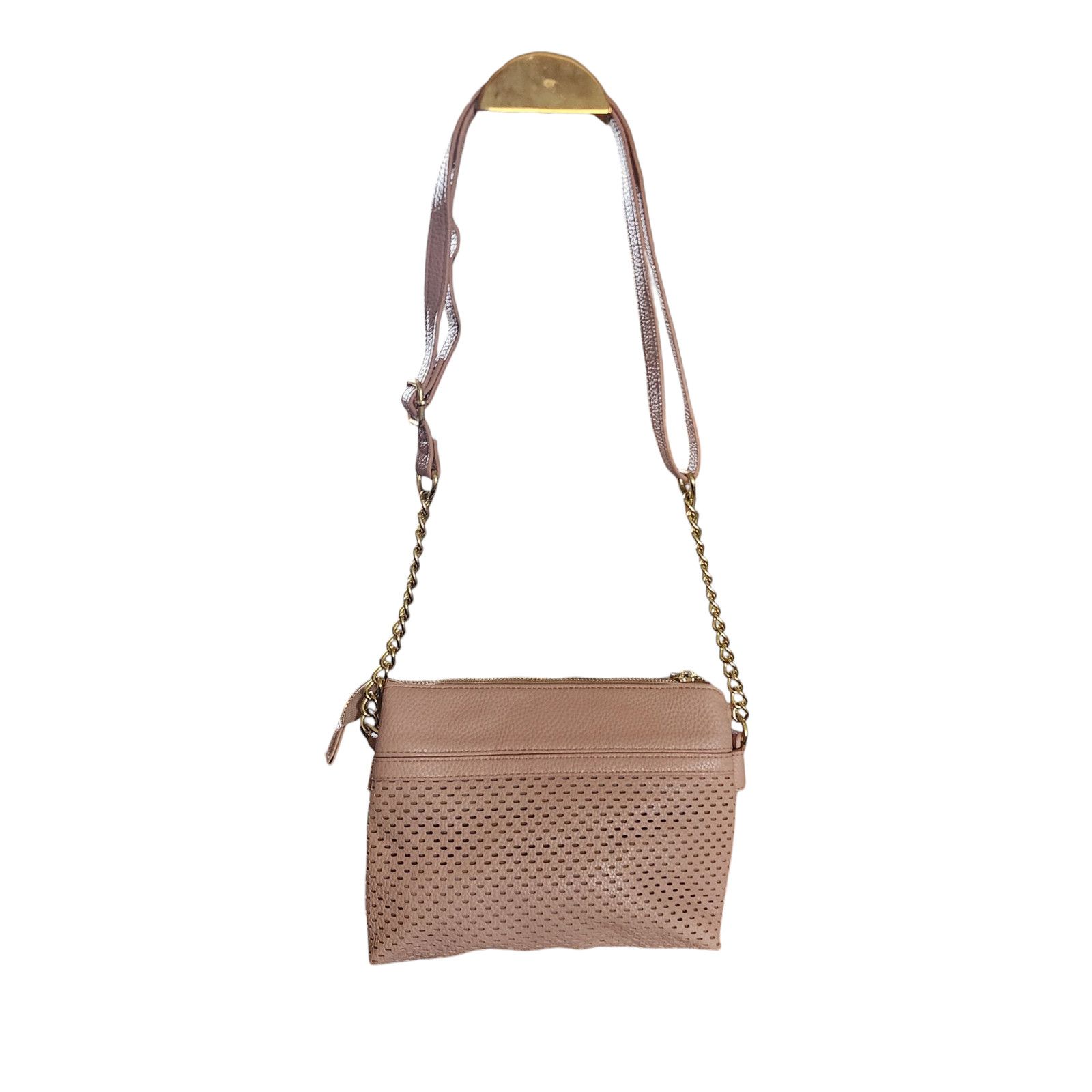 Steve Madden Steve Madden laser cut faux-leather crossbody shoulder bag. Size ONE SIZE - 4 Thumbnail